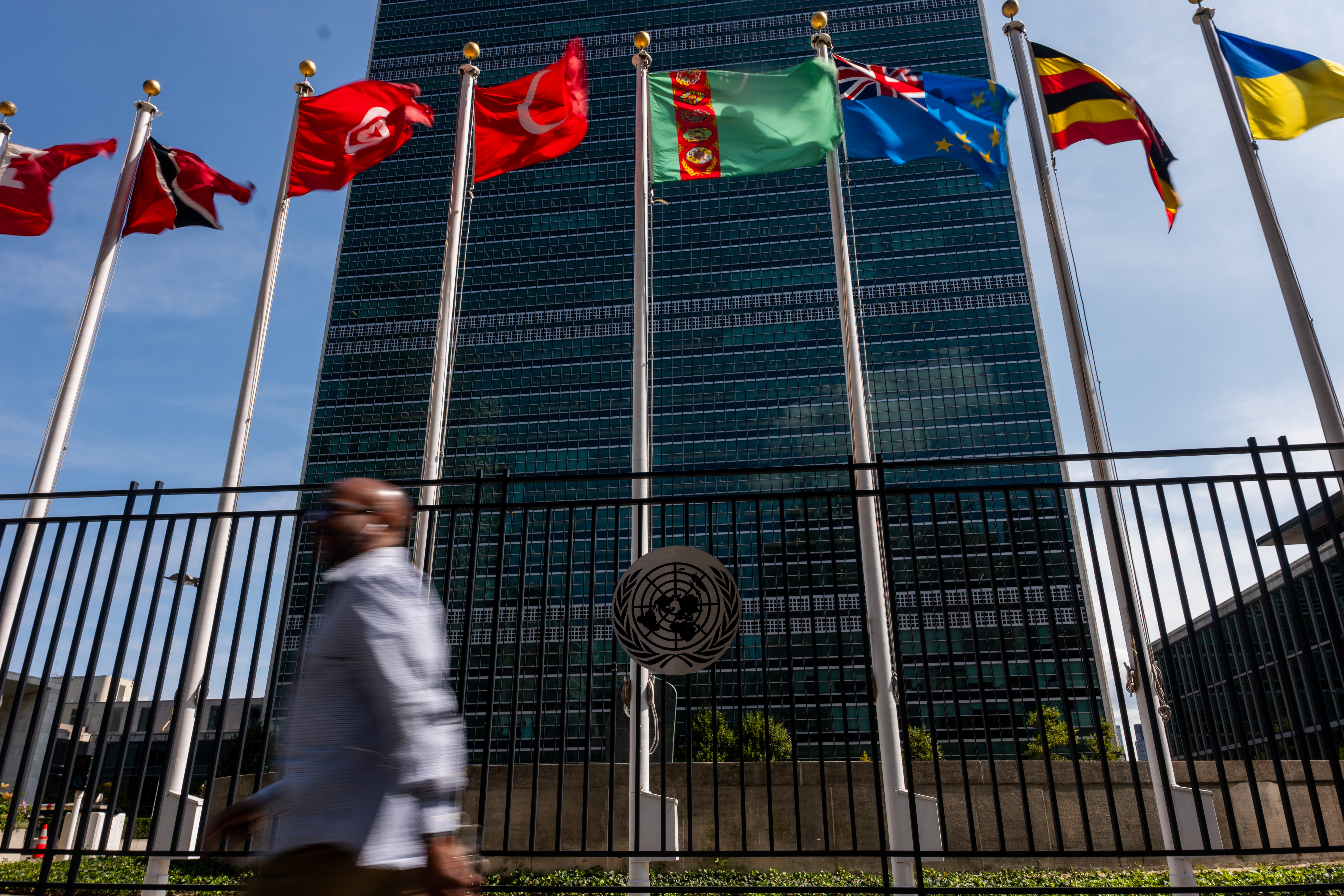 The UN Security Council will meet Friday to discuss Poland's airspace violations after Warsaw accused Moscow of a drone raid. Photo / Getty Images