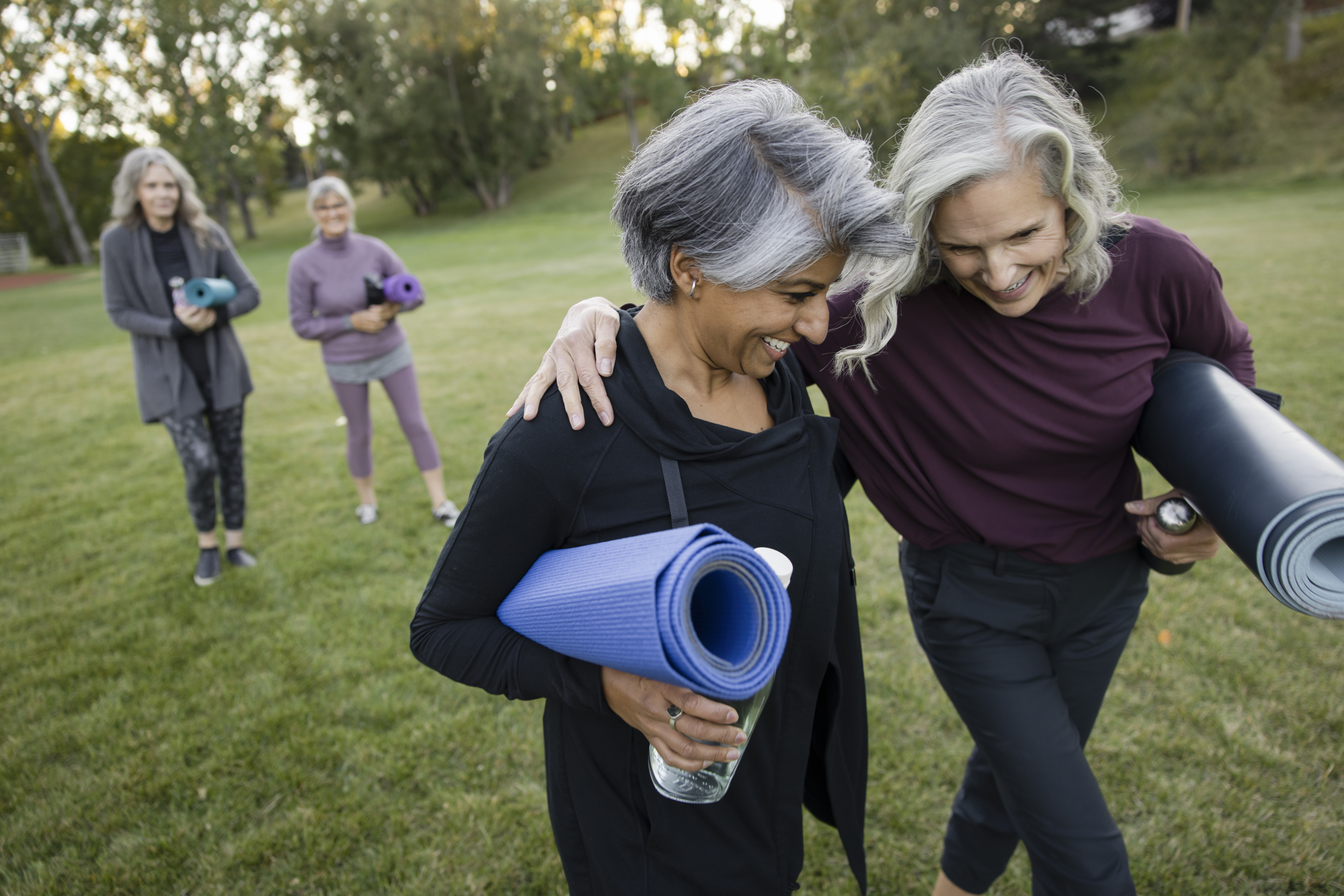 Health coach Emma Masters says slower-paced workouts such as yoga and pilates can be beneficial at any stage of life. Photo / Getty Images