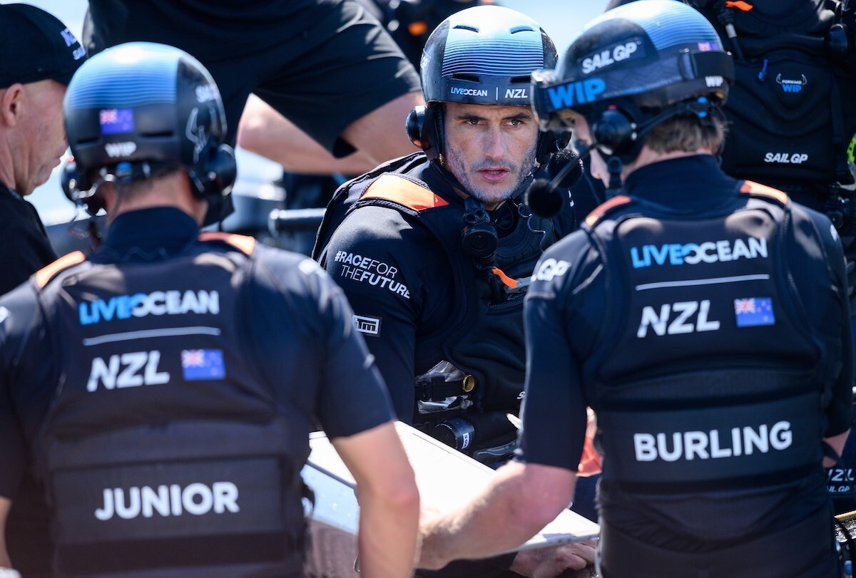 NZ SailGP wing trimmer Blair Tuke. Photo / Supplied