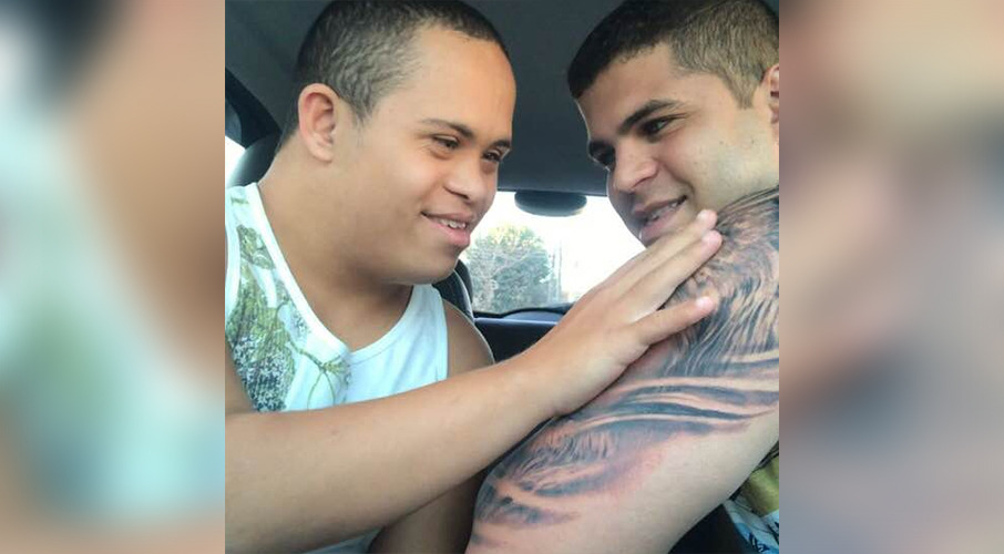 Parents get matching chromosome tattoos to honor son with Down syndrome