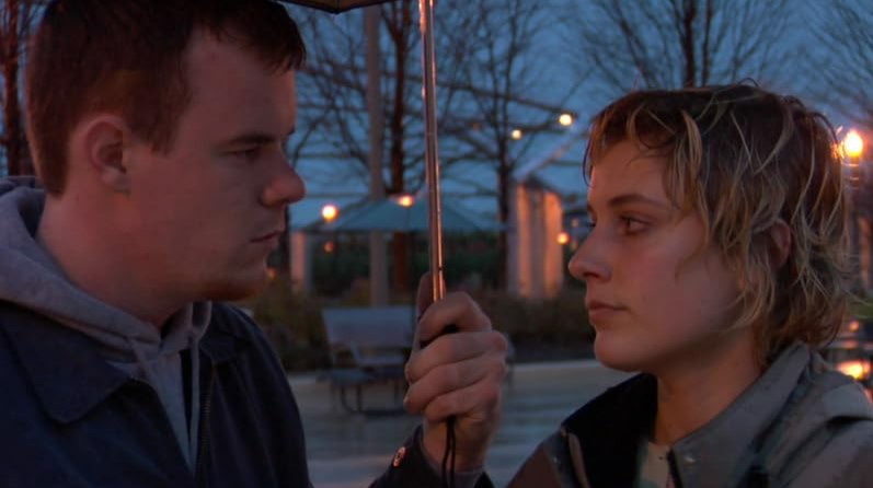 Joe Swanberg and Greta Gerwig in Nights and Weekends.