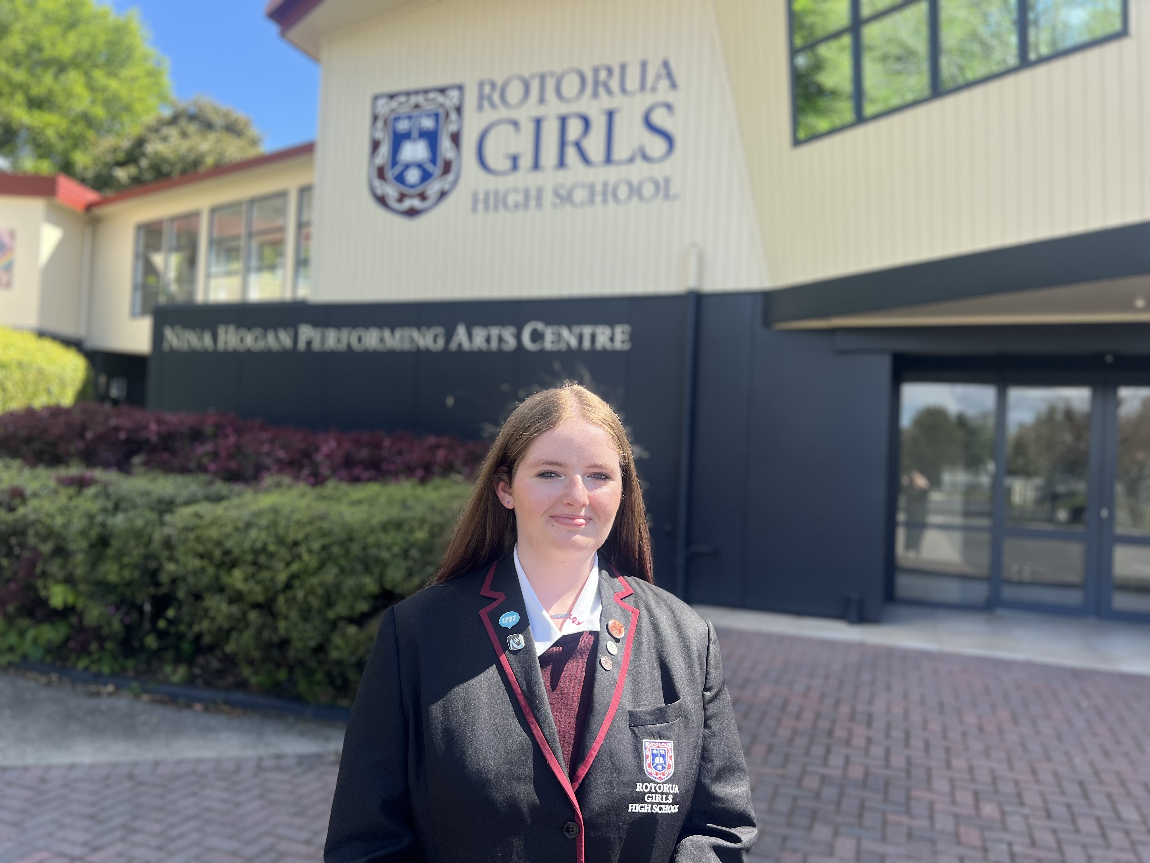 Casey Paul, 16, from Rotorua hasn't missed a day of school since she started as a 5-year-old. Photo / Kelly Makiha