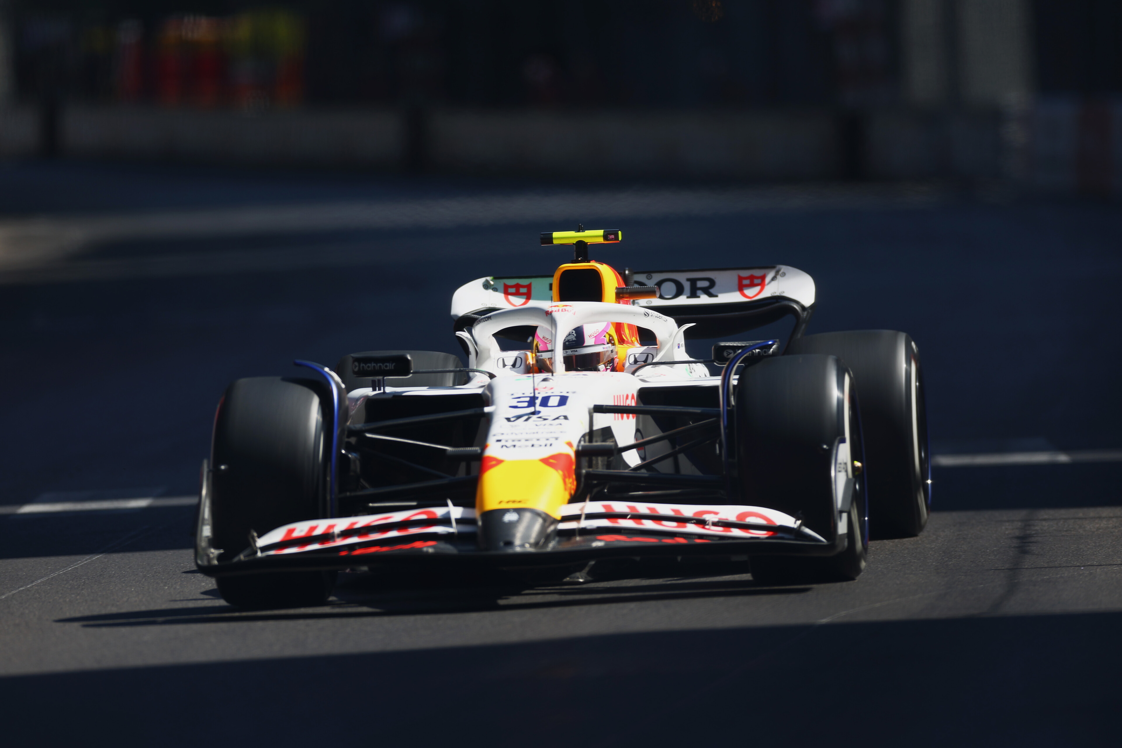 Liam Lawson at the Monaco Grand Prix. Photo / Red Bull