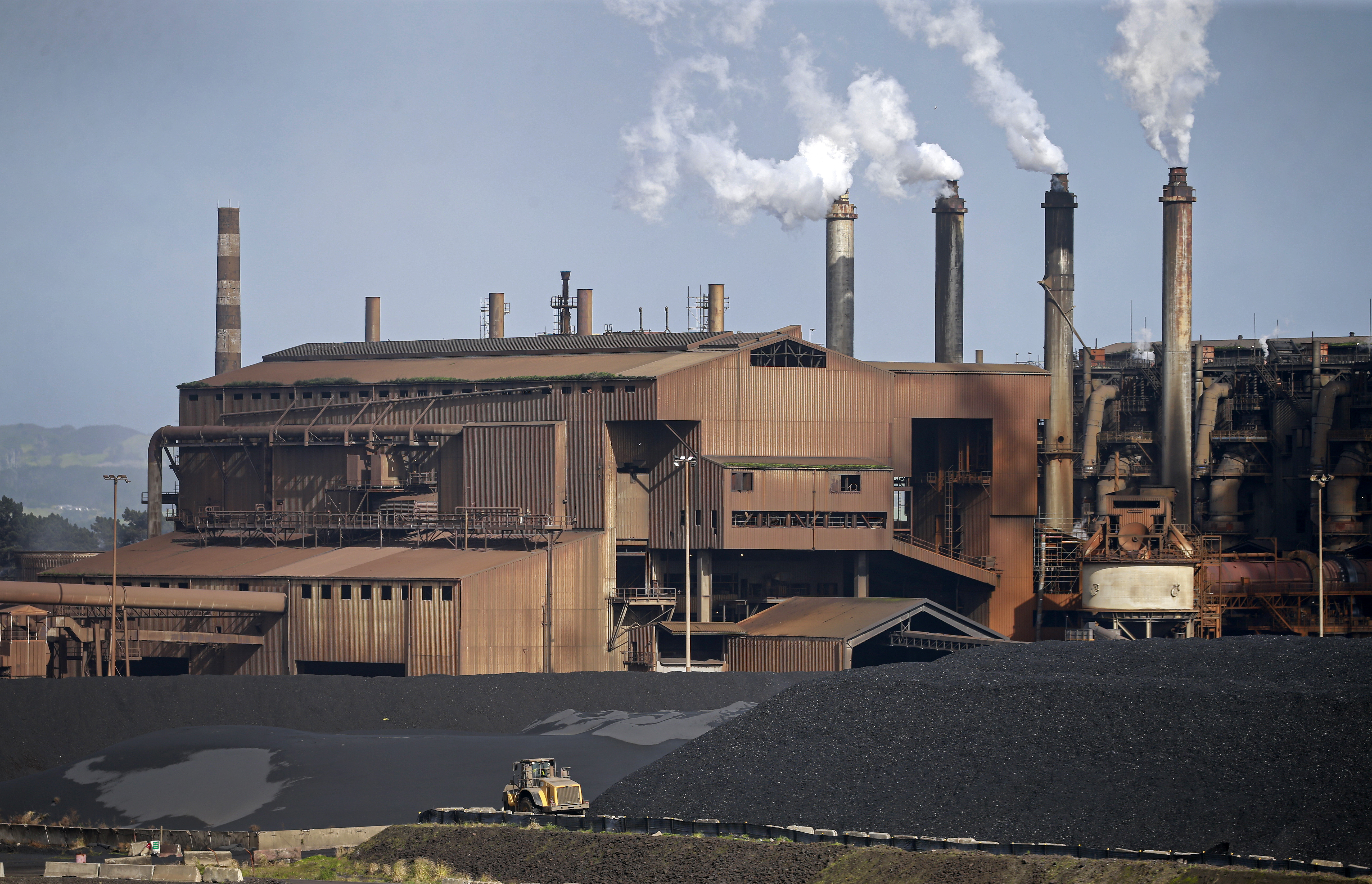 Watercare has a wastewater treatment on industrial-zoned land next to the Glenbrook steel mill. Photo / Alex Burton

