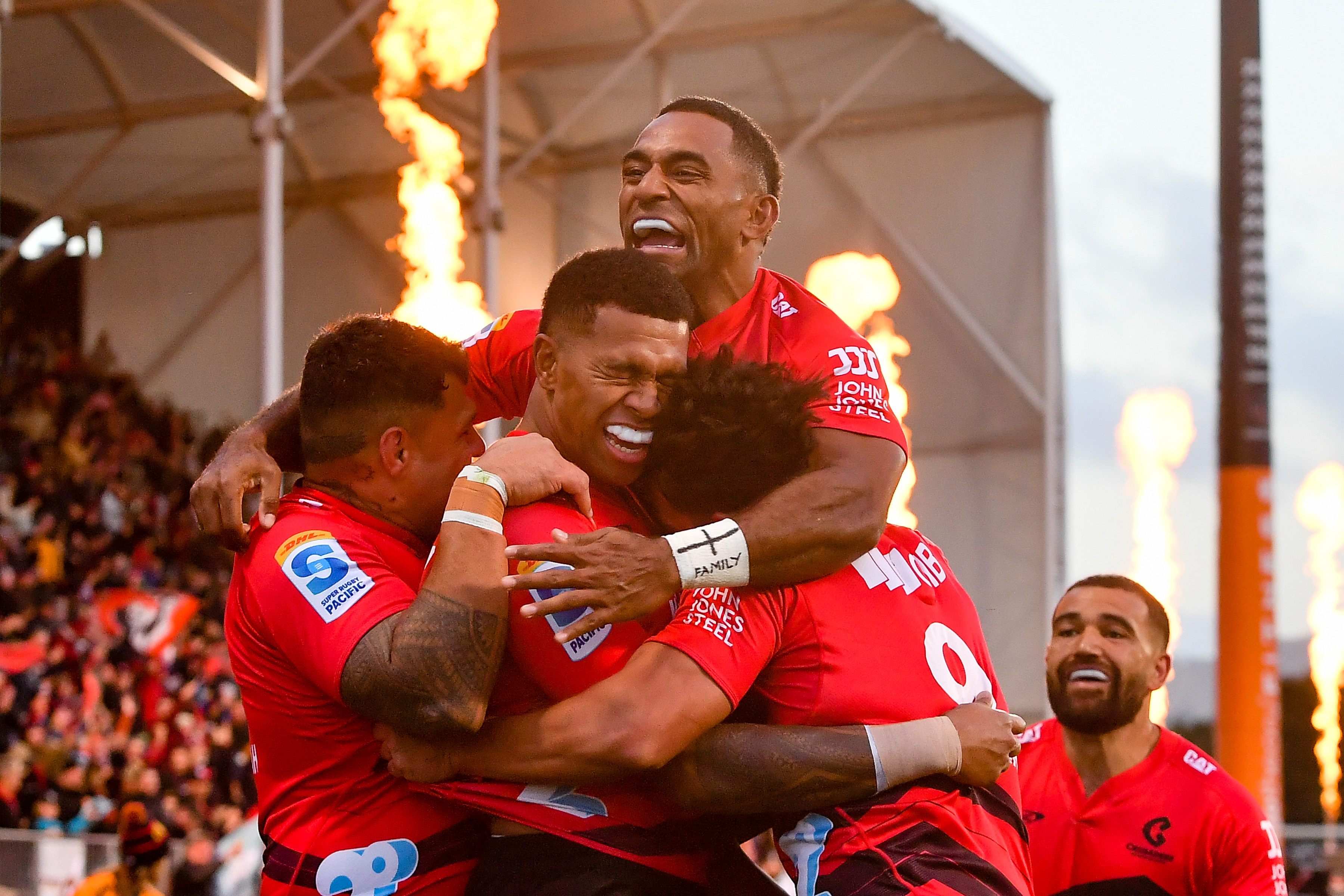 The Crusaders delivered a fiery response to their many critics. Photo / Photosport
