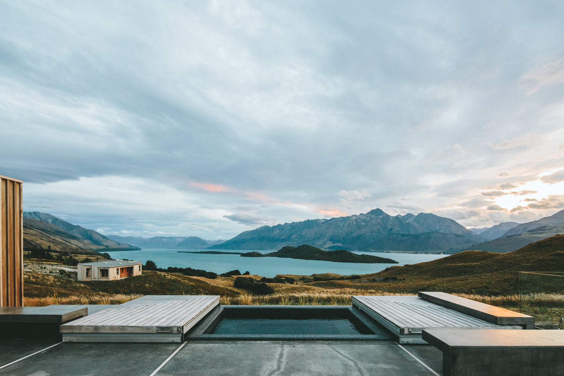 Aro Ha is an award winning luxury health retreat in Glenorchy, Queenstown. Photo / Supplied