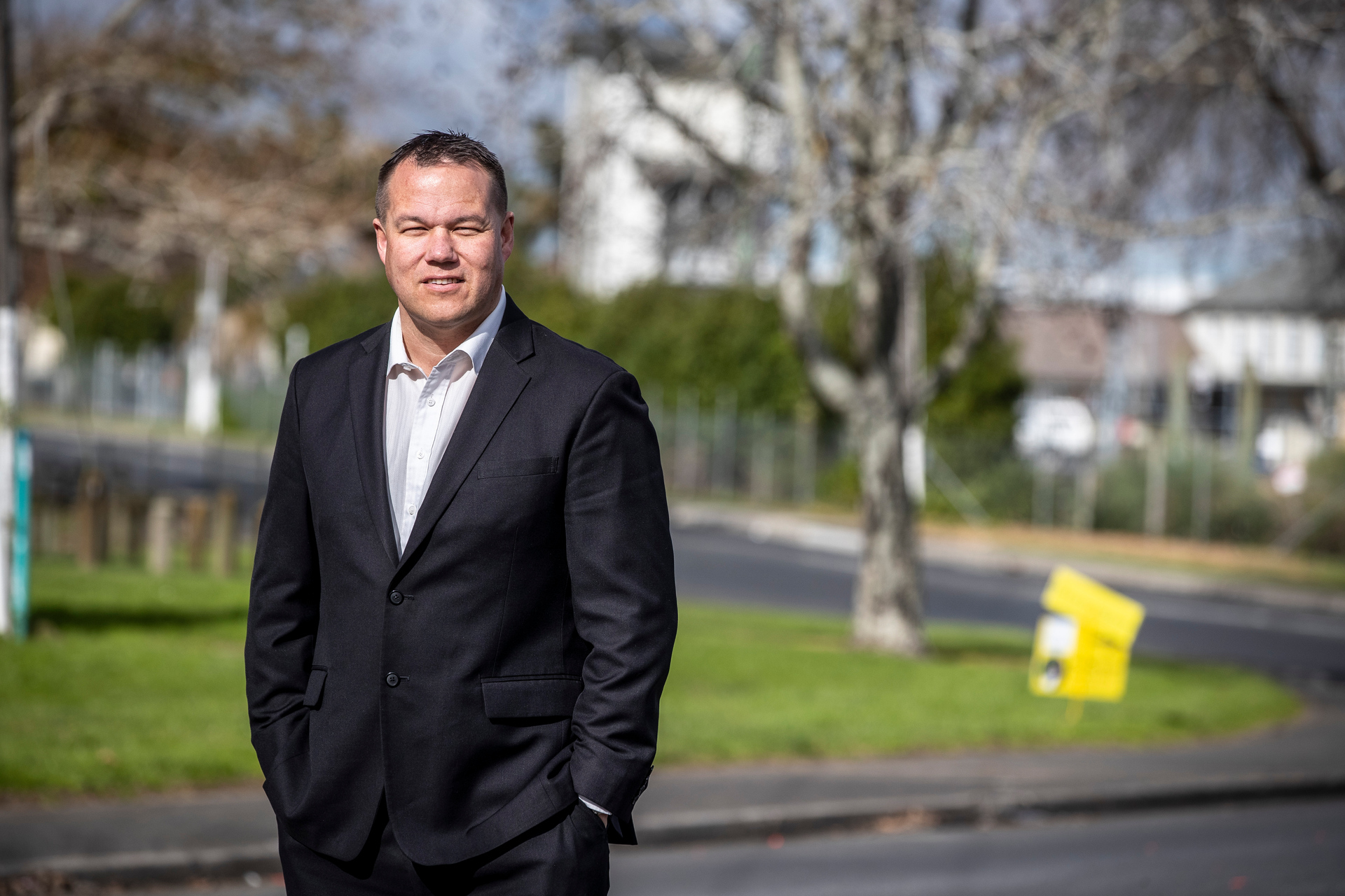 Auckland councillor Daniel Newman. Photo / Michael Craig 