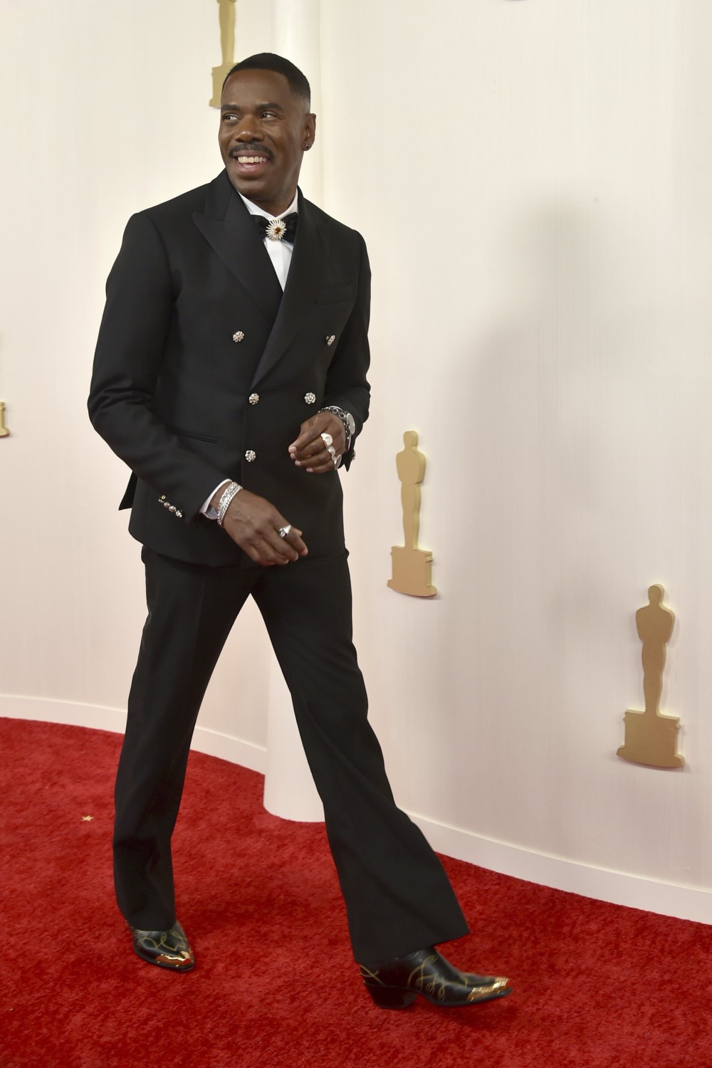 Colman Domingo arrives at the Academy Awards in Los Angeles. Photo / AP