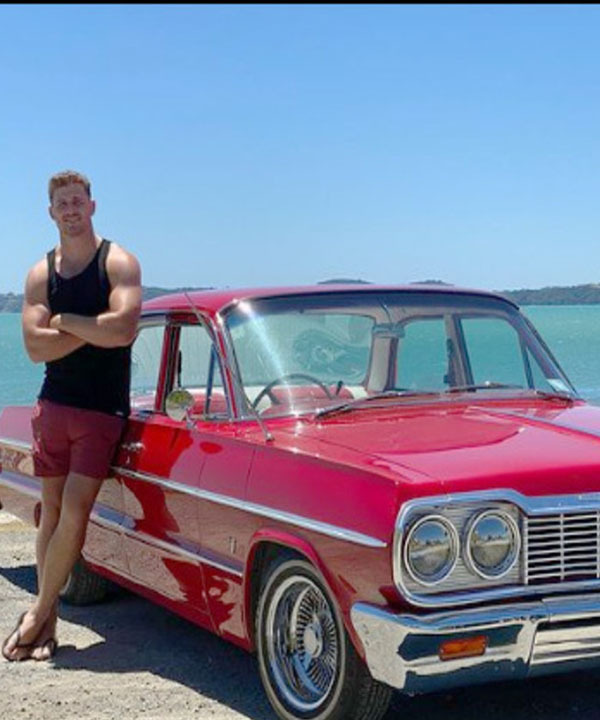 Dalton Papalii posted this photo on social media of his Chevrolet Impala with the caption