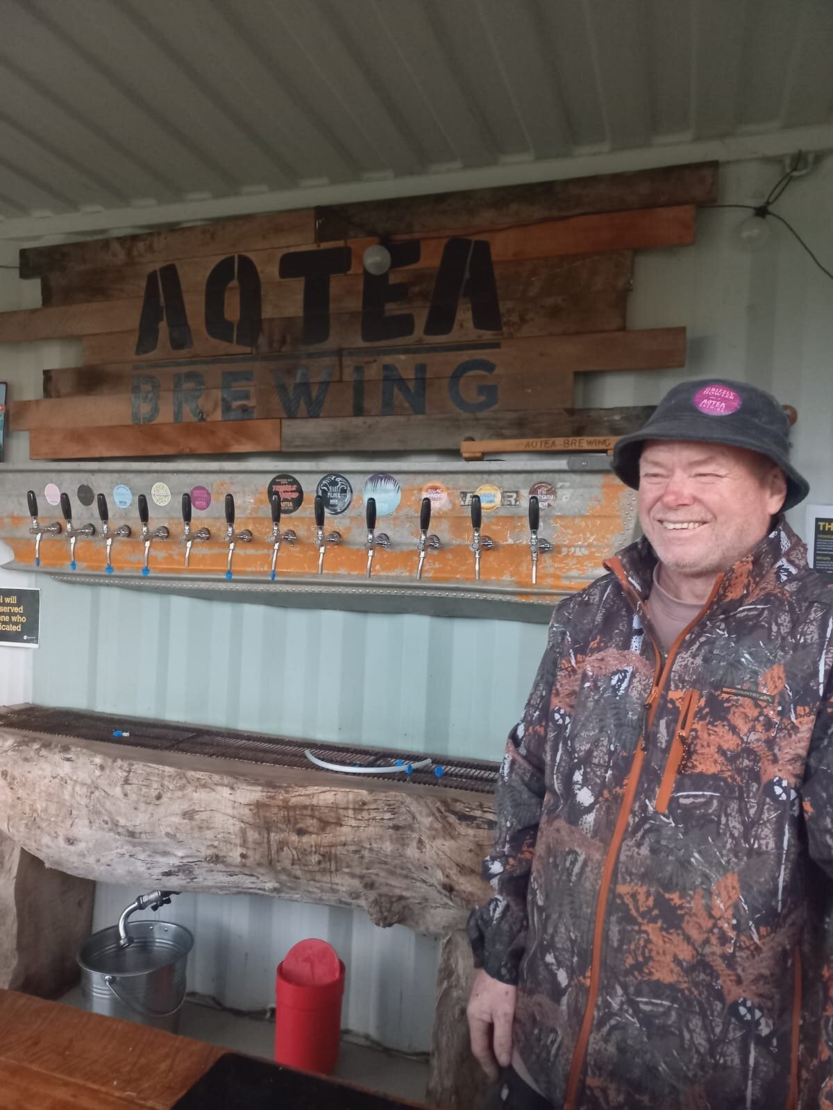 Aotea Brewing’s refillery manager, Barry “Baz” Illingworth. Photo / Phil Taylor