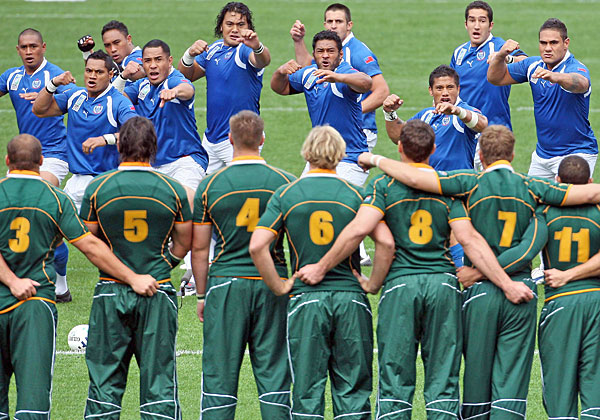 The Manu Samoa rugby team has a proud history and has huge support from fans both locally and around the world. Photo / Reuters