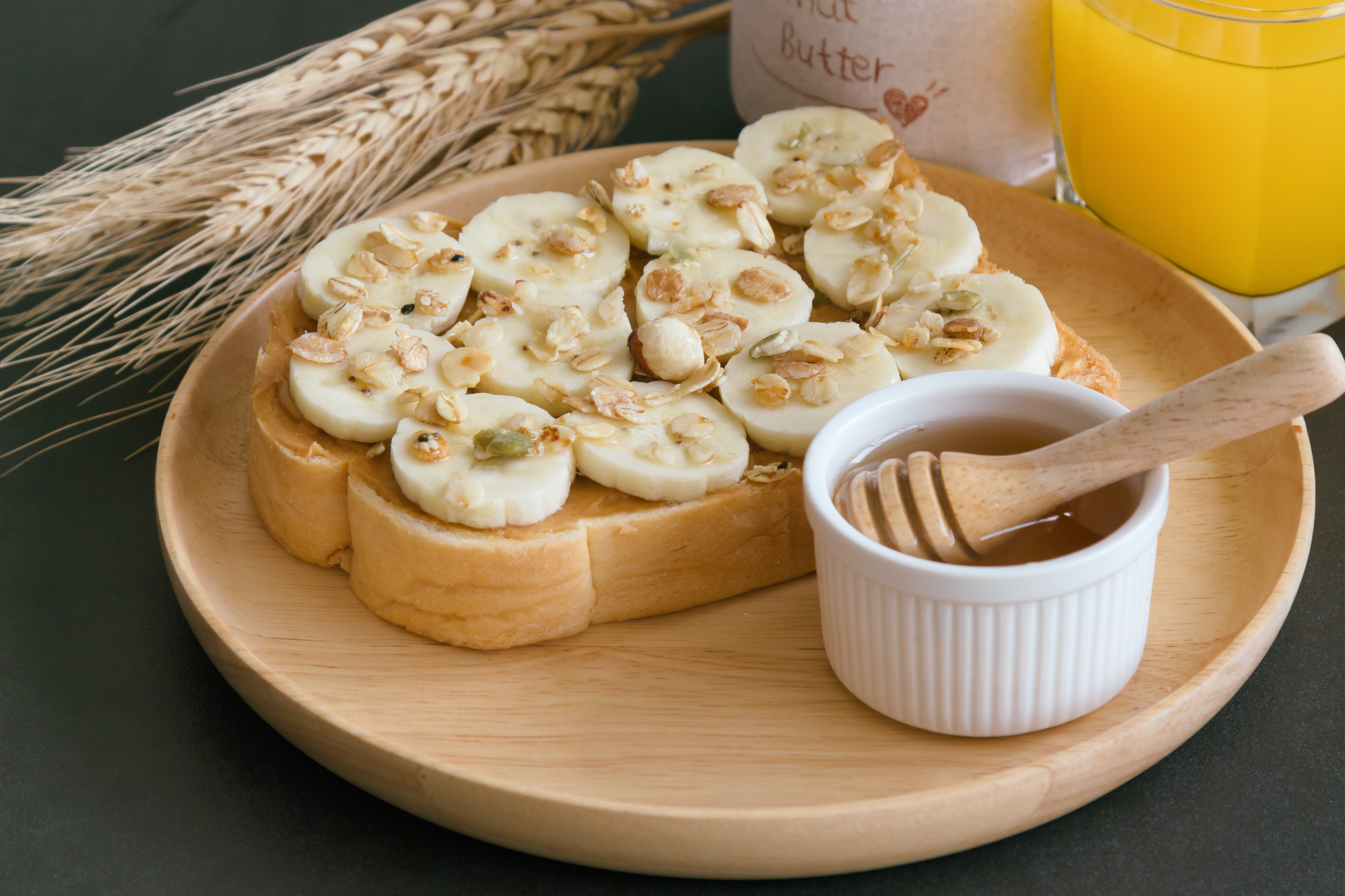 If you are eating naked carbs, dress them up with some protein, fat and fibre. For example, top white bread with a nut butter rather than jam.