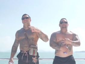 Josef Heart, left, and Junior Heart are alleged to be in control of the New Zealand branch of a global drug ring. Photo / Supplied