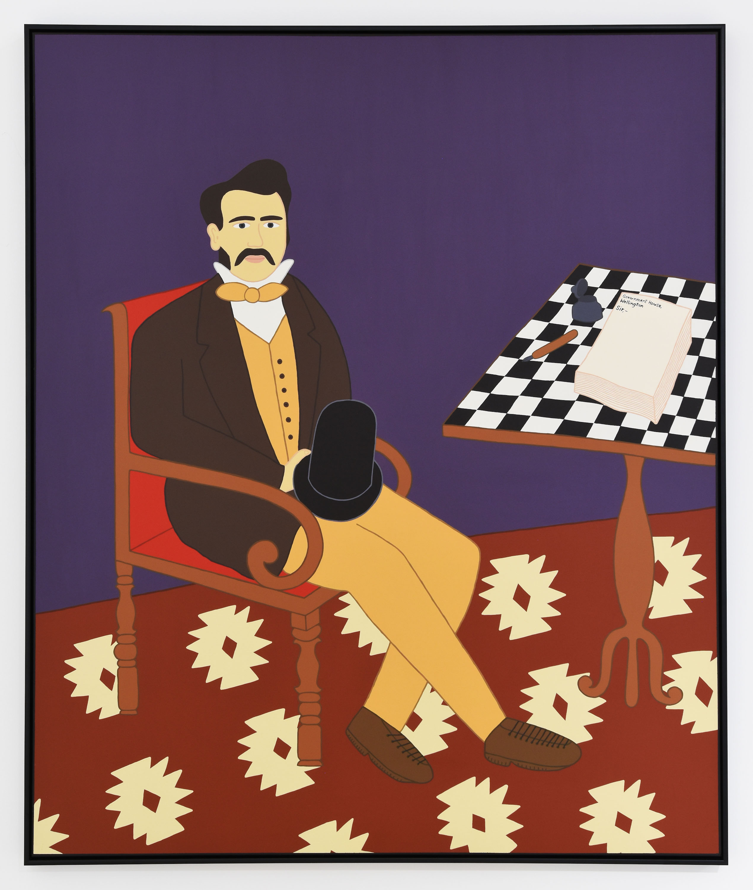 Ayesha Green, 'Mr. Grey', 2023. Courtesy of the artist, Gow Langsford Gallery and Jhana Millers Gallery.