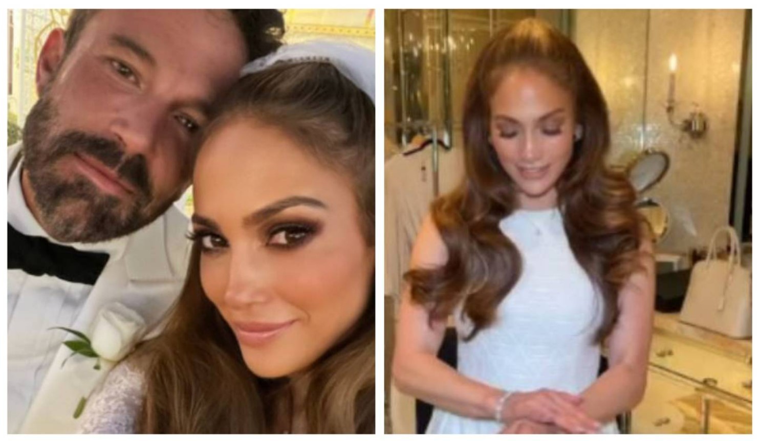 Ben Affleck and Jennifer Lopez tied the knot in 