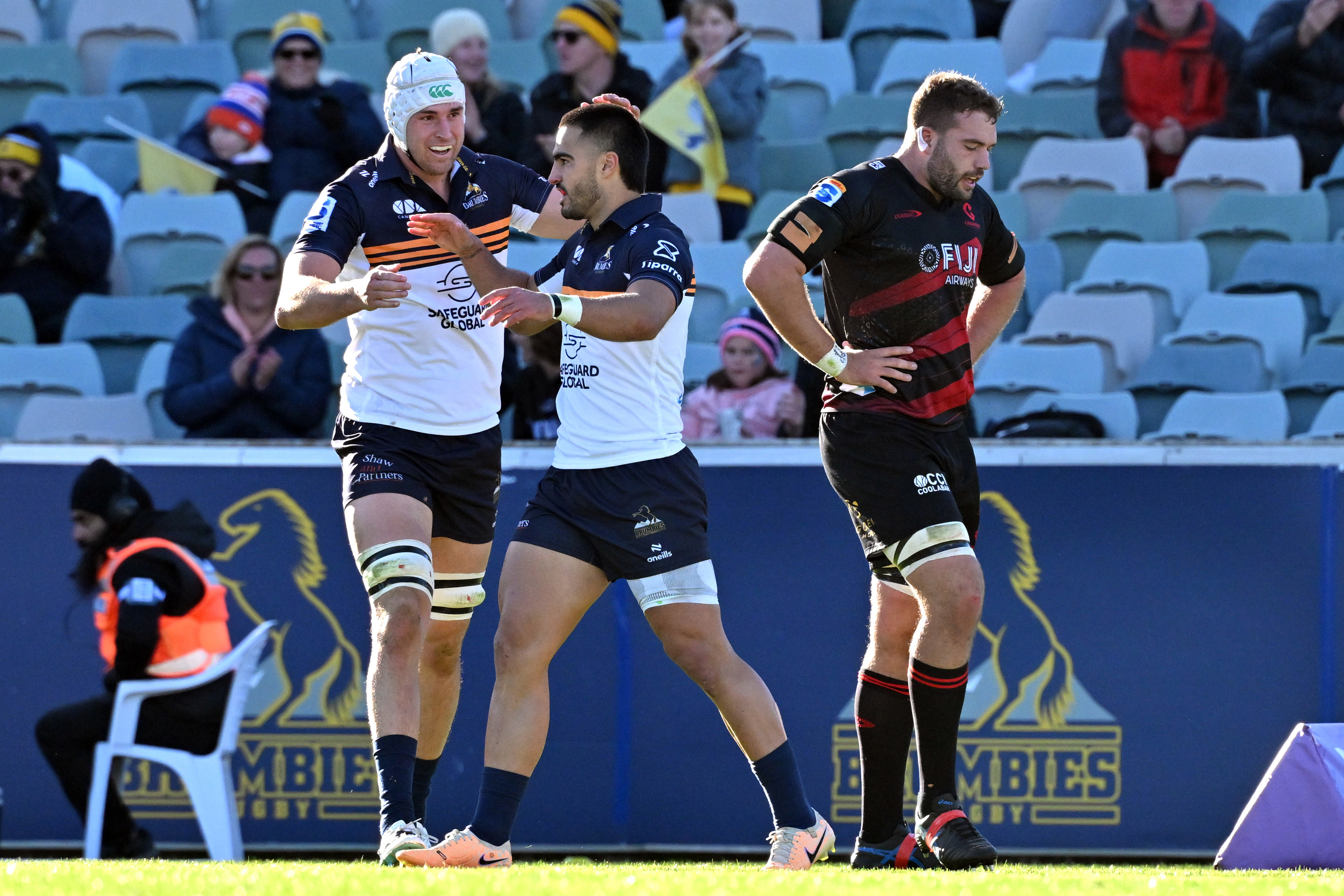 The Brumbies beat the Crusaders in Canberra. Photo / Photosport