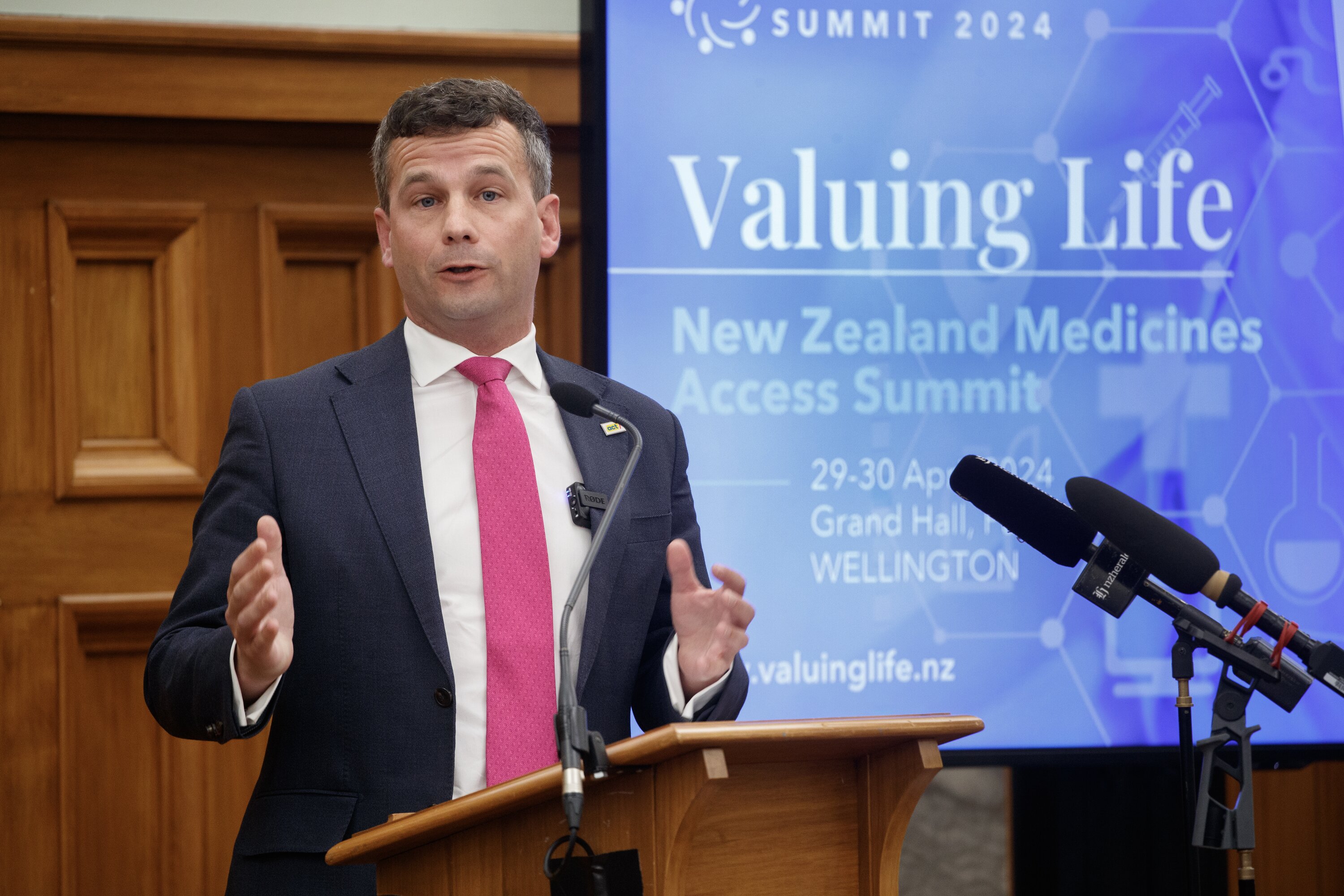 Associate Health Minister (Pharmac) David Seymour. Photo /  Mark Mitchell  