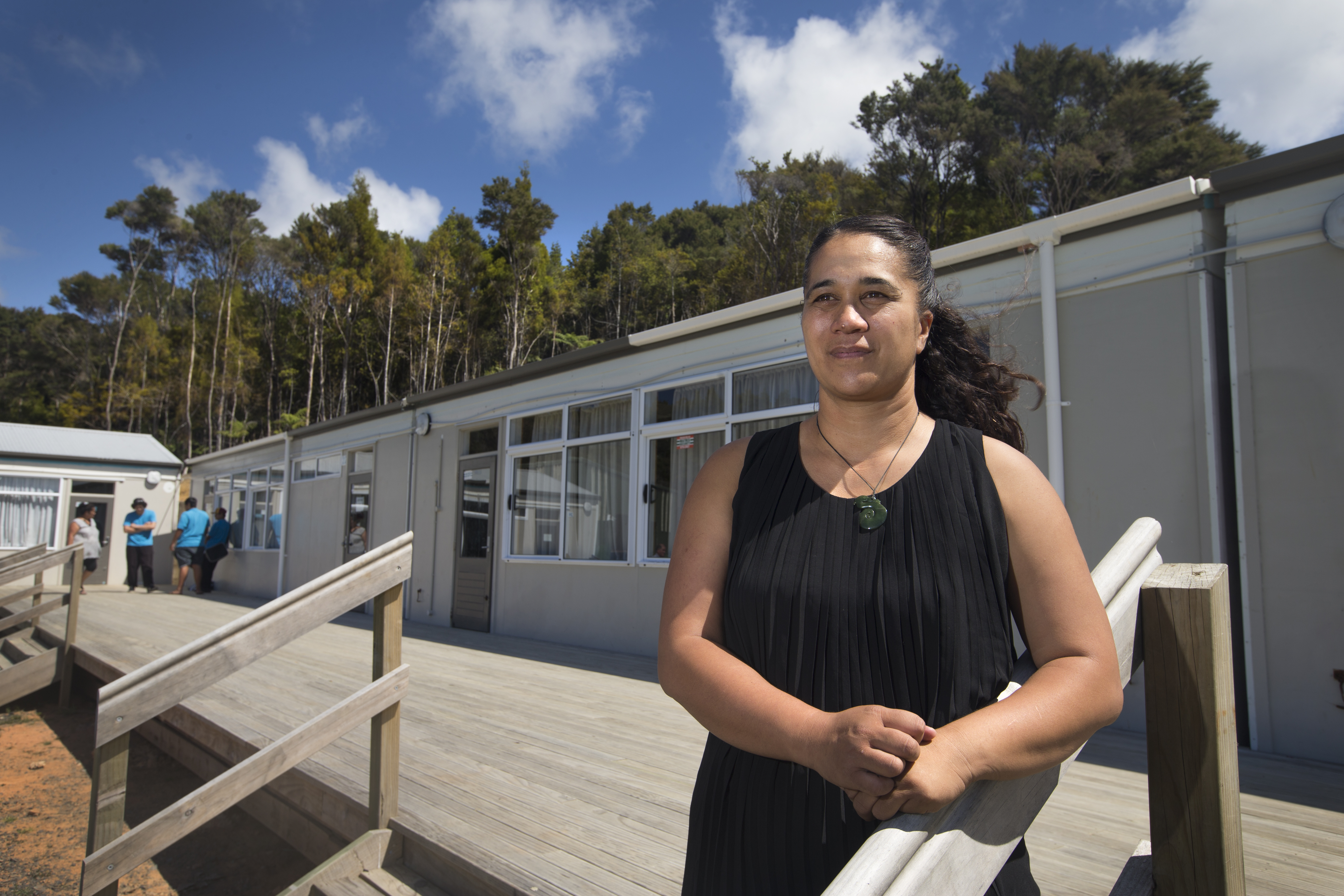 The Charter school Te Kura Hourua ki Whangaruru is close to being closed. Former Curriculum Director Natasha Sadler was made redundant in April following a restructure. Photo / Nick Reed