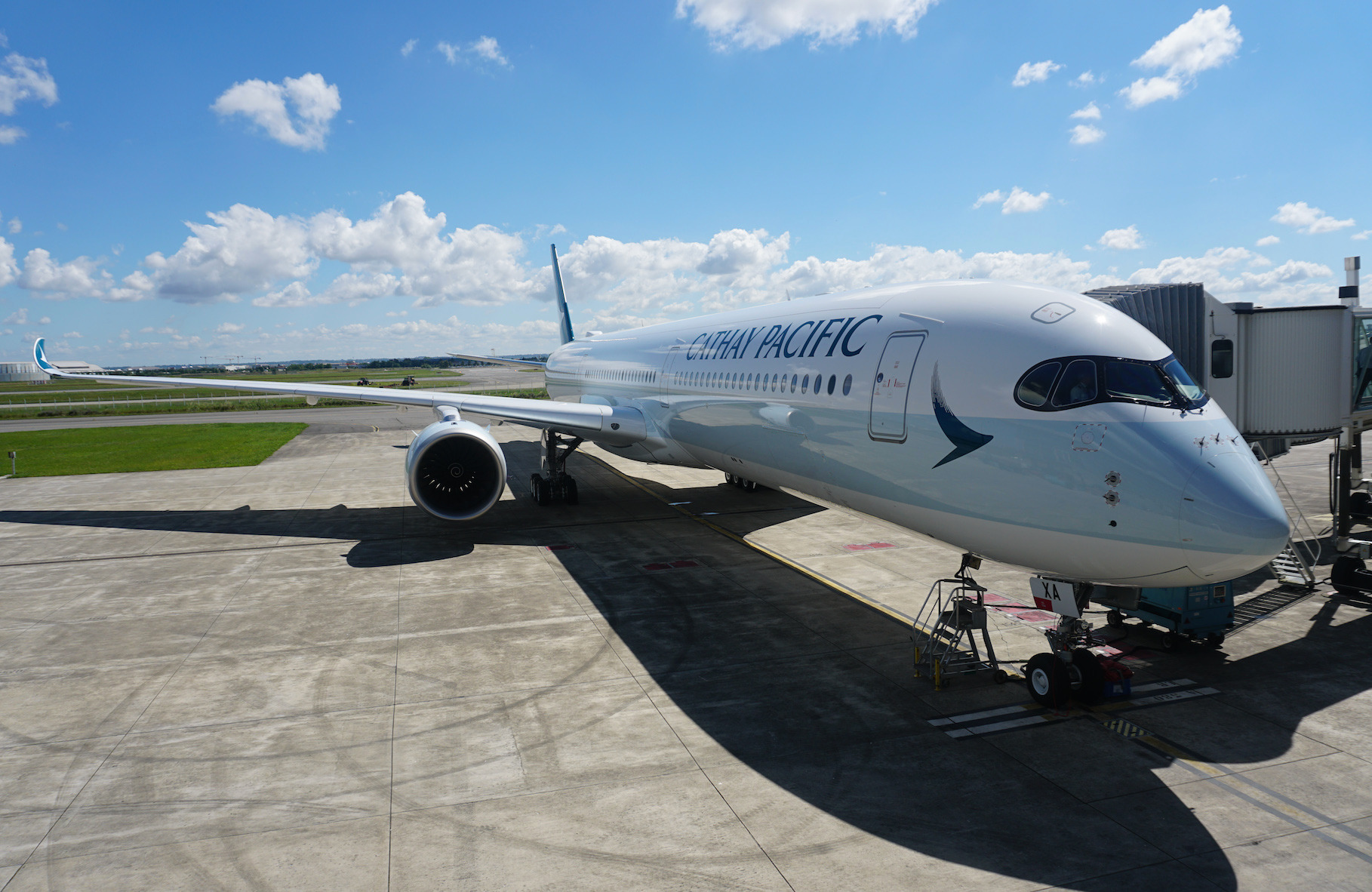 Cathay Pacific first airline to fly Airbus A350-1000 to New