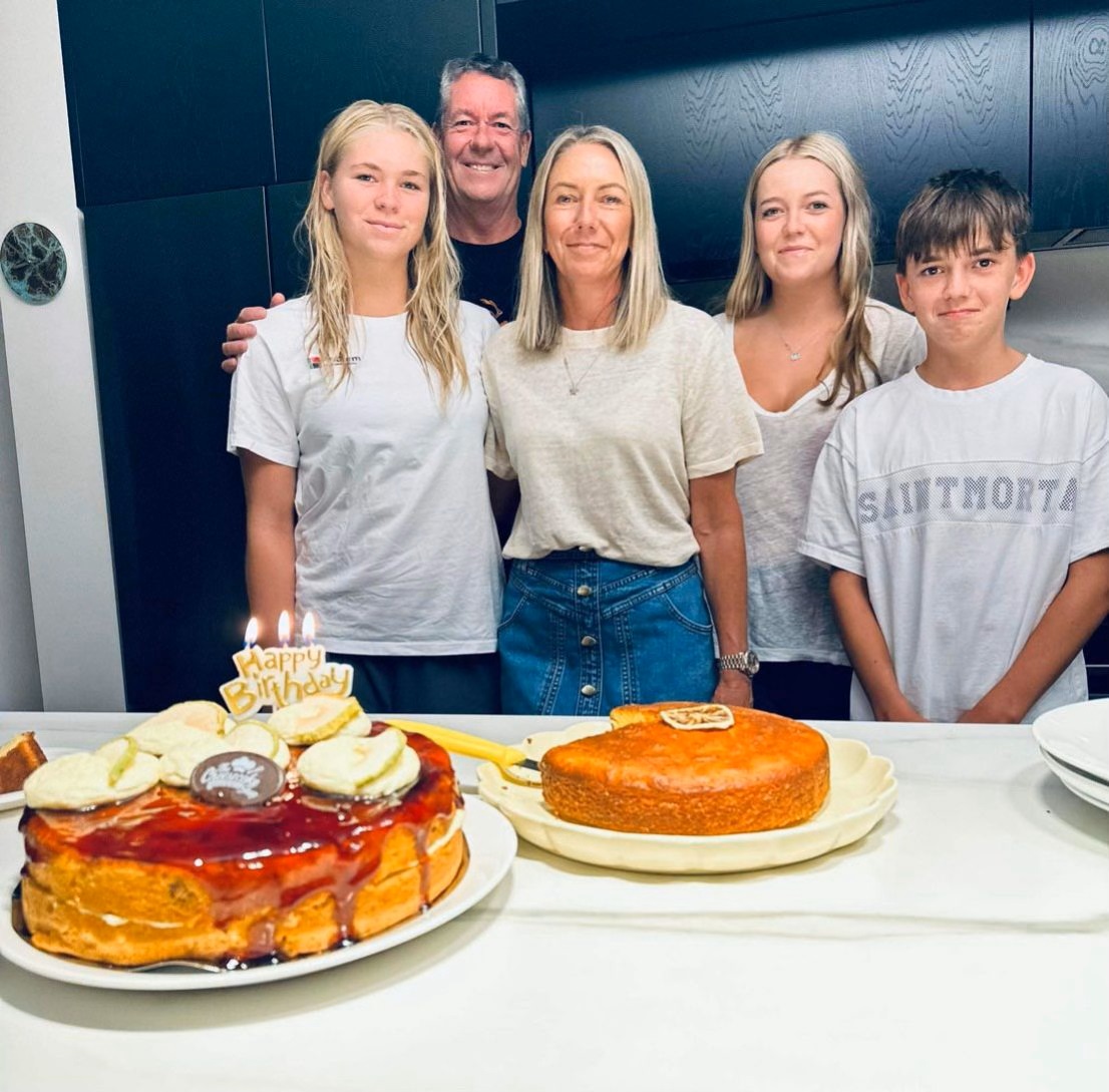 Nigel and Prue Fisher don't regret living outside Auckland Double Grammar zone and send their children, Taylor, 17, Georgia, 16, and Jonty 12, to fee paying schools. Photo / Supplied