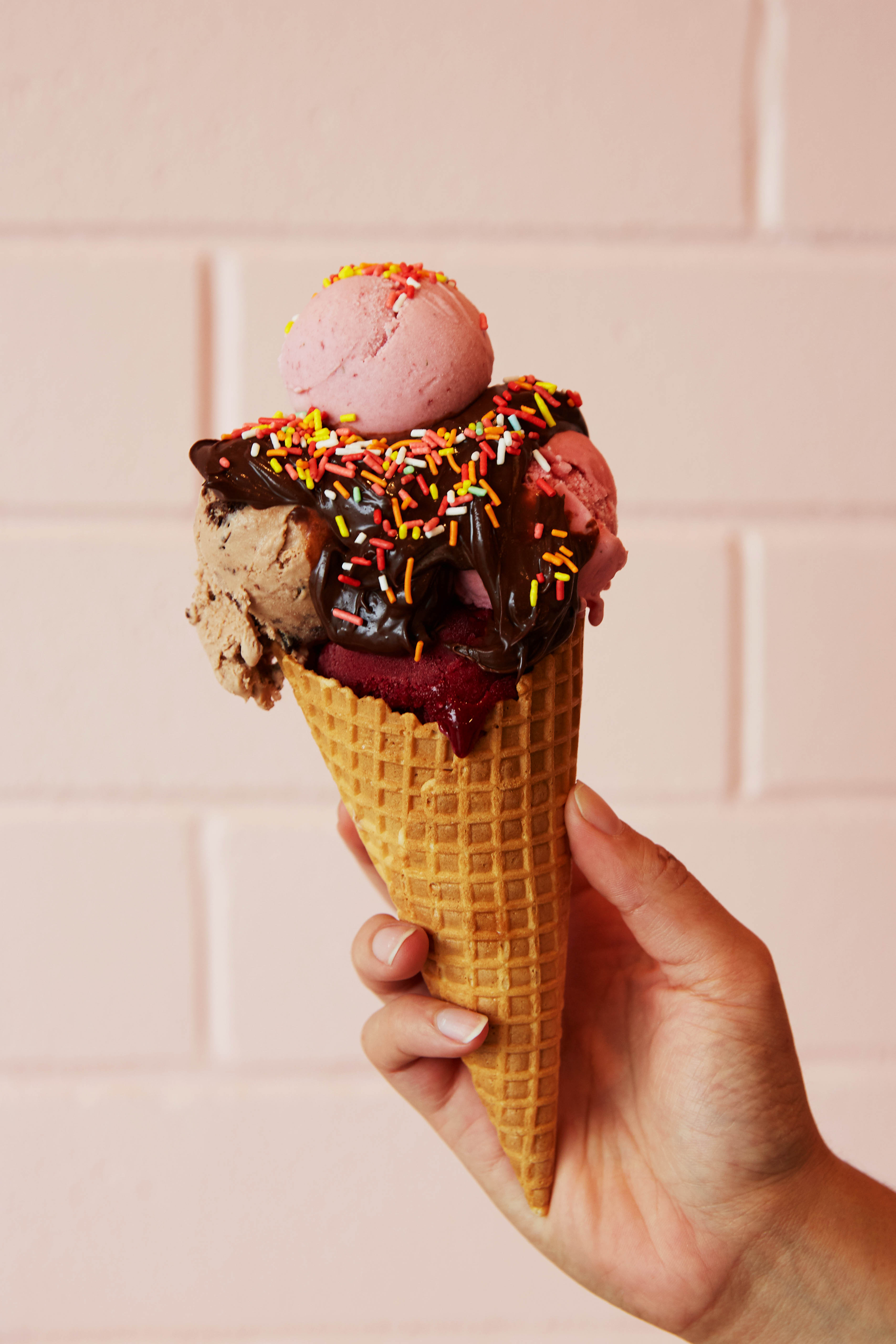 Duck Island vegan icecream and sorbet. Photo / Rebecca Zephyr Thomas