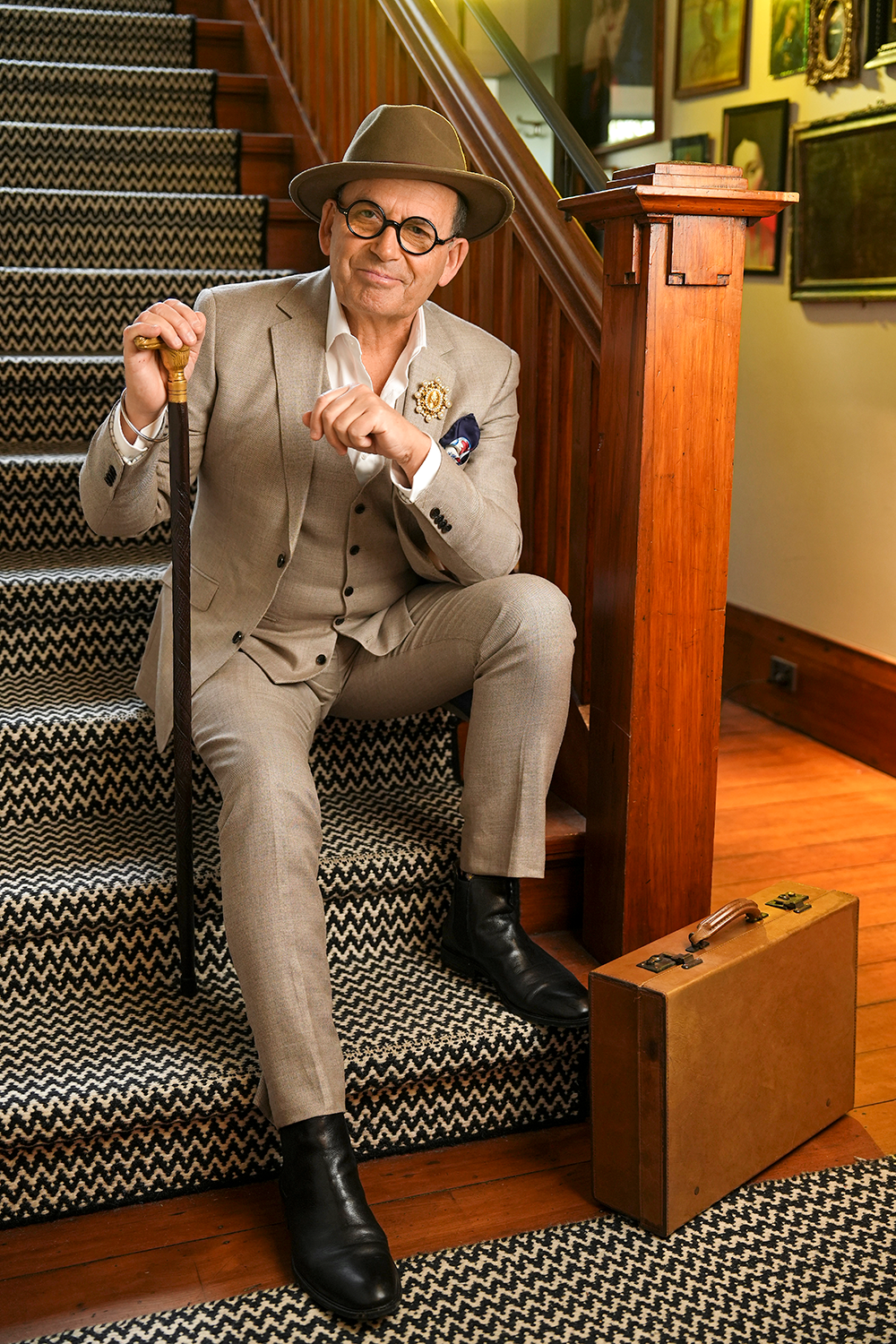 Paul Henry exudes charisma and a larger-than-life persona. Photo / Rob Trathen