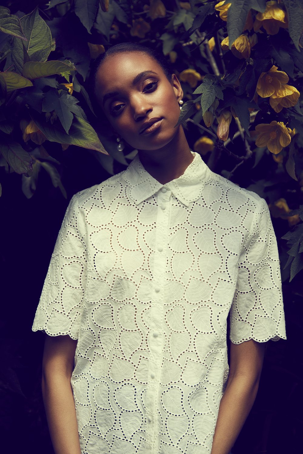 The eternal appeal of a crisp white shirt will serve you well. Photo / Mara Sommer