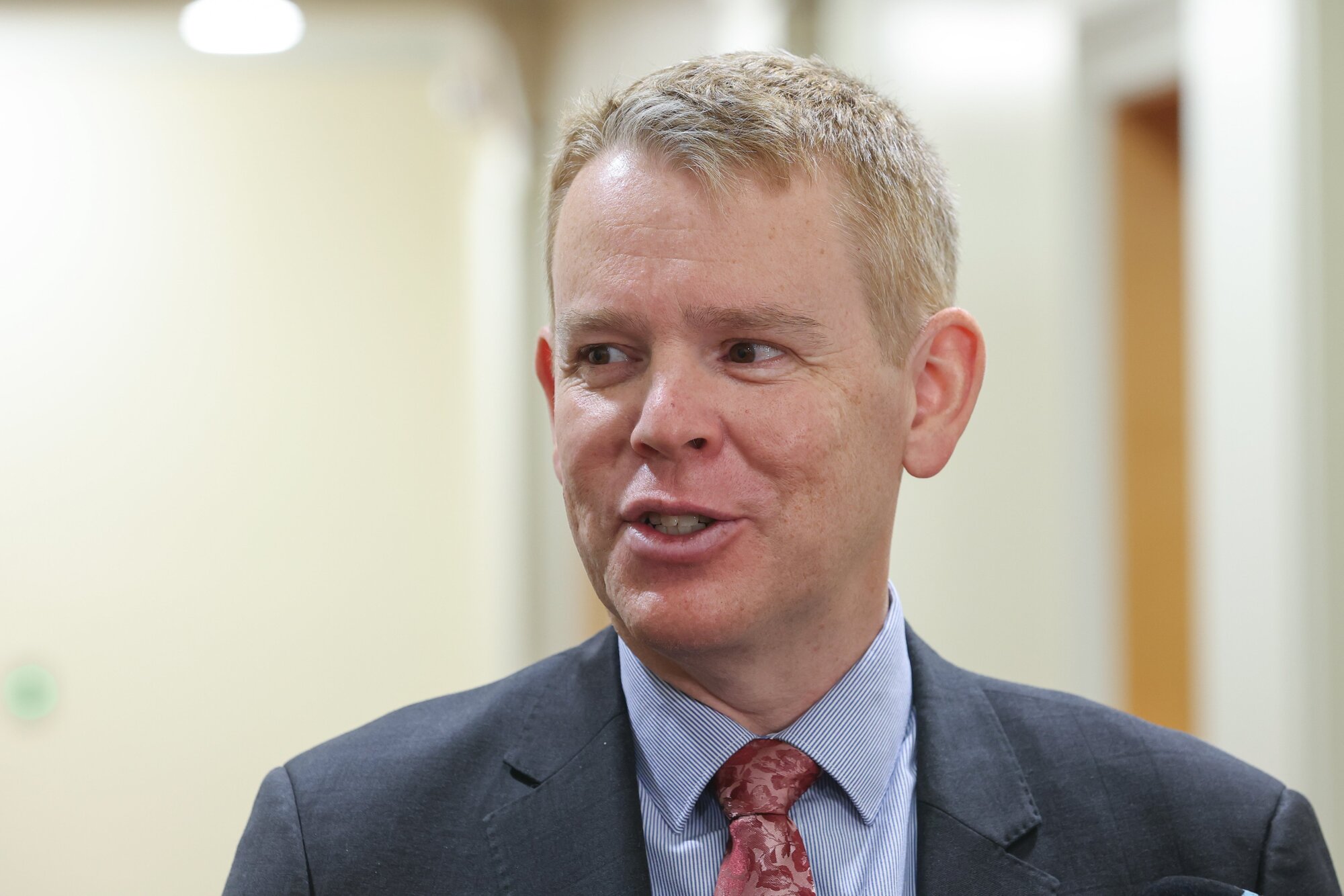 Labour leader Chris Hipkins is the preferred Prime Minister, according to the latest poll results. Photo / Mark Mitchell