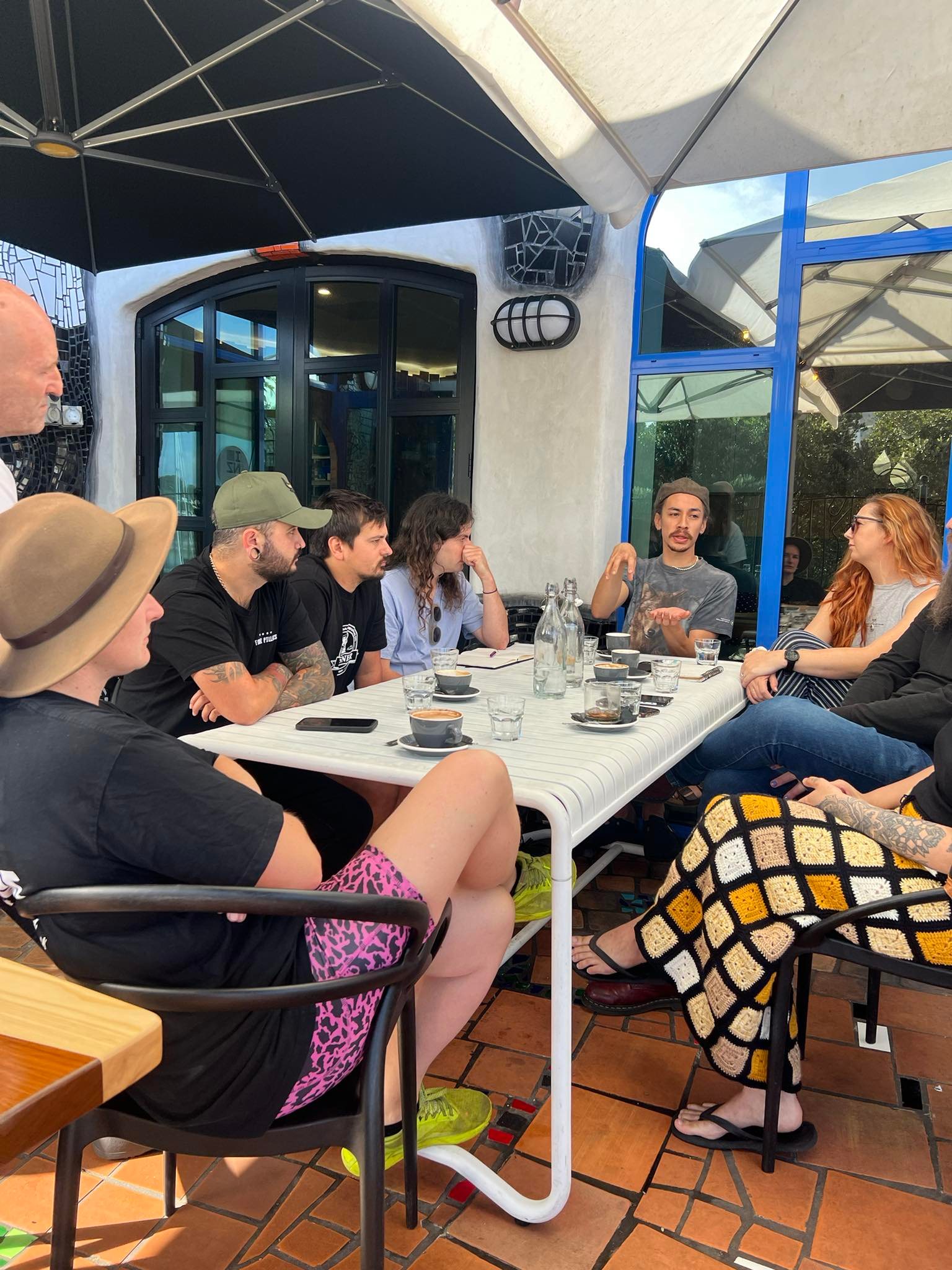 Owners and staff from Aqua Restaurant and Bar, Astroboy, The Butter Factory, Hello Pickle, Quail Cafe and Roost gathered last week to find a way to help Quail Cafe.