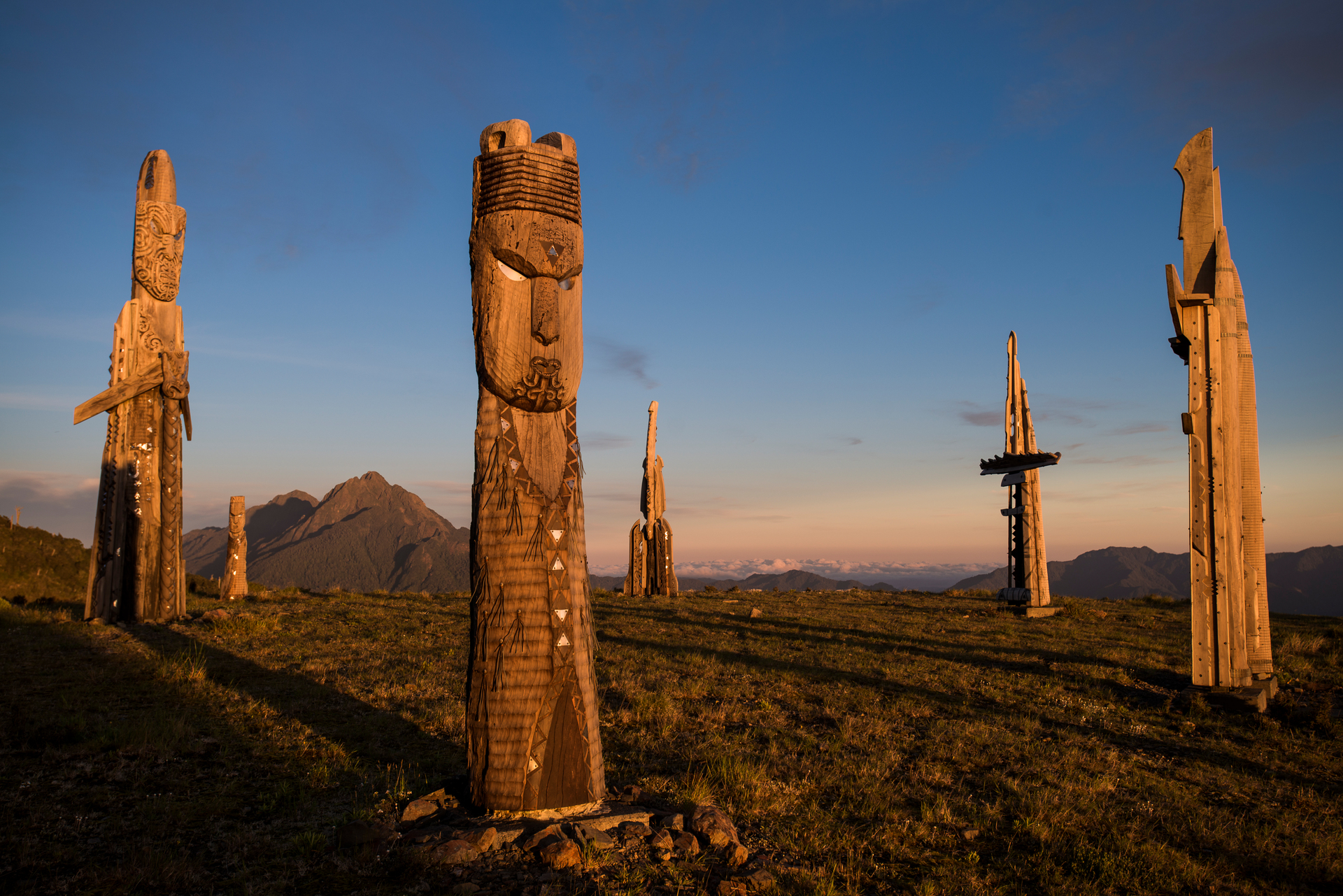 Sunrise at Maunga Hikurangi in Tairawhiti Gisborne. Photo / Strike Photography