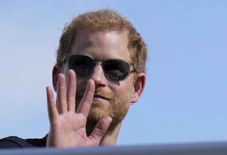 Prince Harry is now officially a US resident. Photo / AP