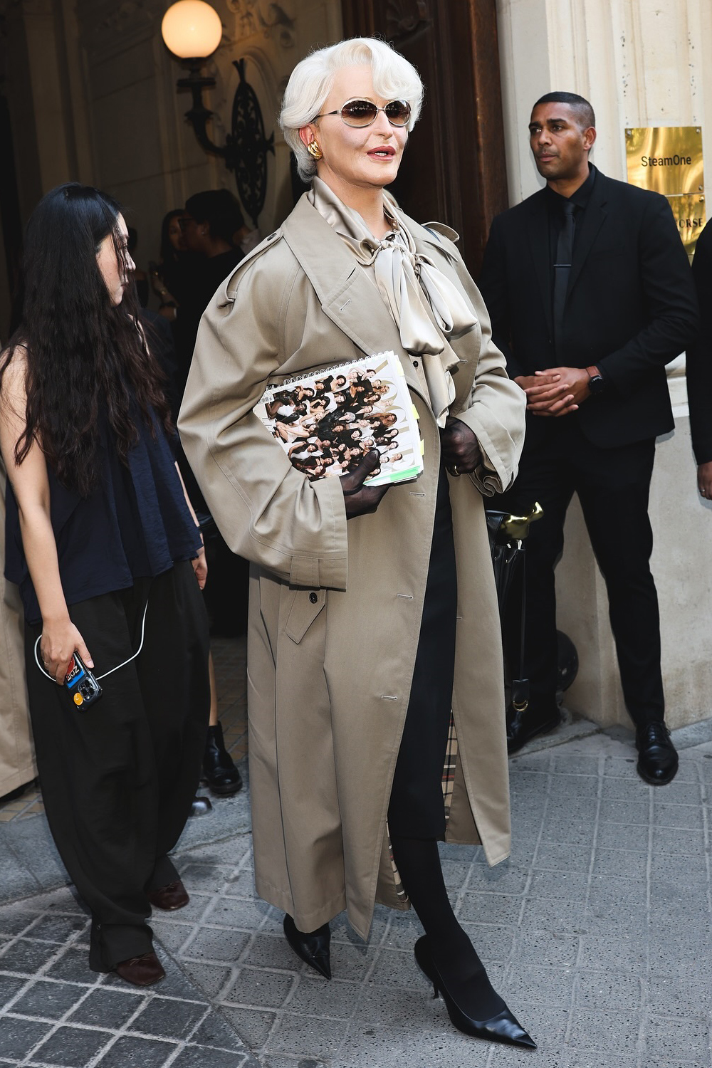 Alexis Stone attends the Balenciaga Haute Couture fall-winter 2024-2025 show at Paris Fashion Week on June 26. Photo / Supplied