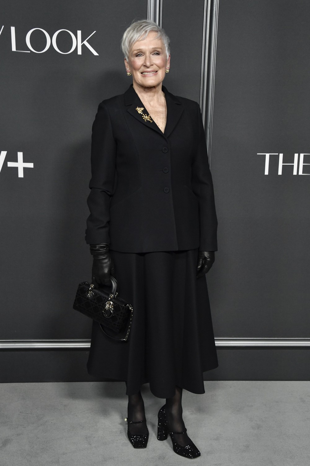 Glenn Close attends the premiere of the Apple TV+ series 'The New Look' in New York. Photo / Evan Agostini, AP