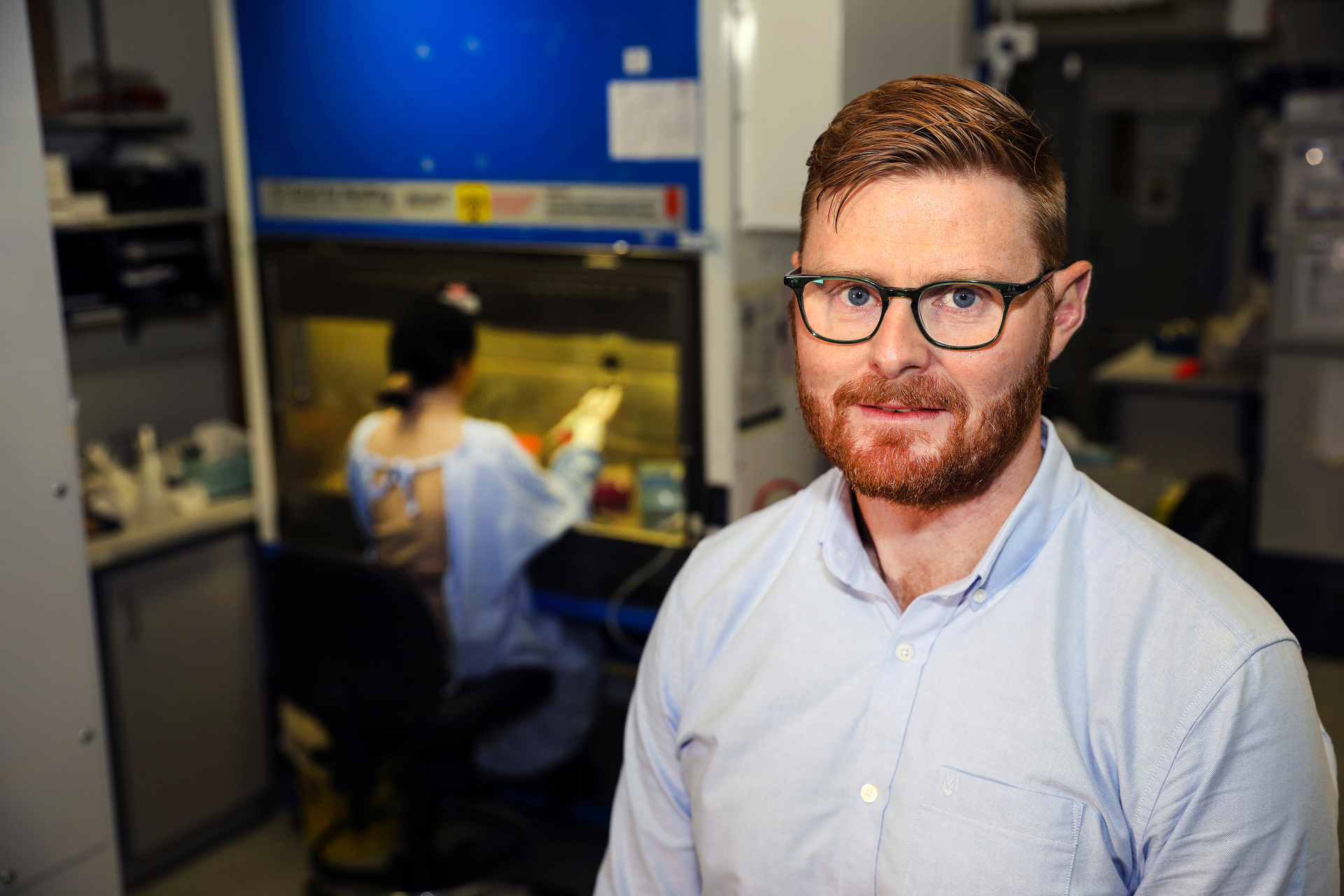 Dr Matt Dun is part of a research group fighting for a better future for children diagnosed with DIPG. Photo / Supplied