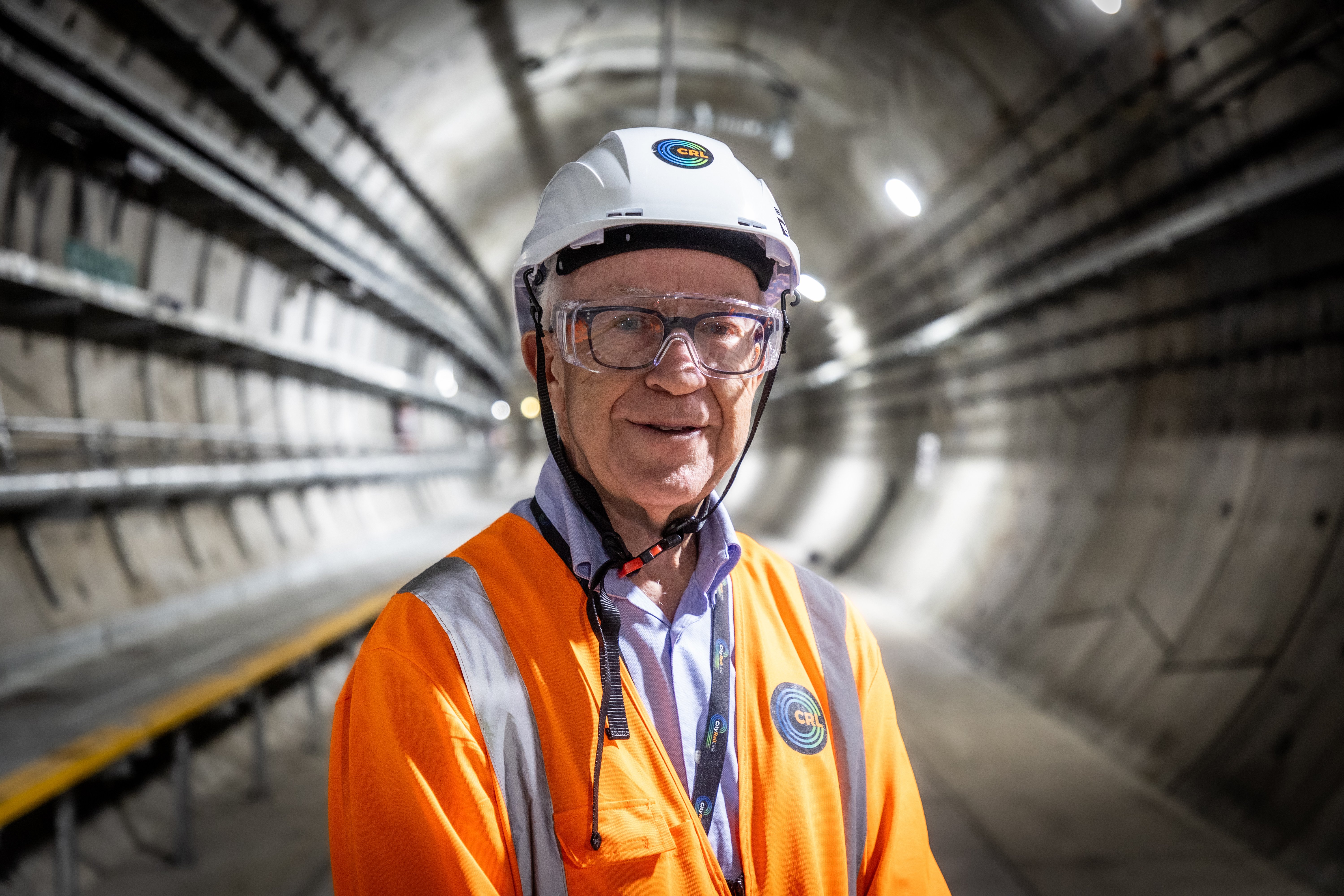 City Rail Link chief executive Patrick Brockie. Photo / Michael Craig