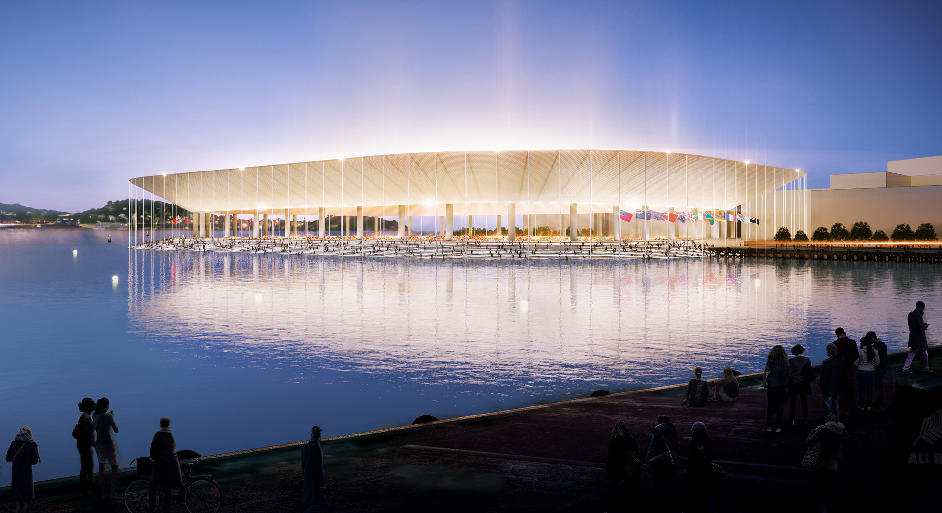 An artist's impression of the proposed