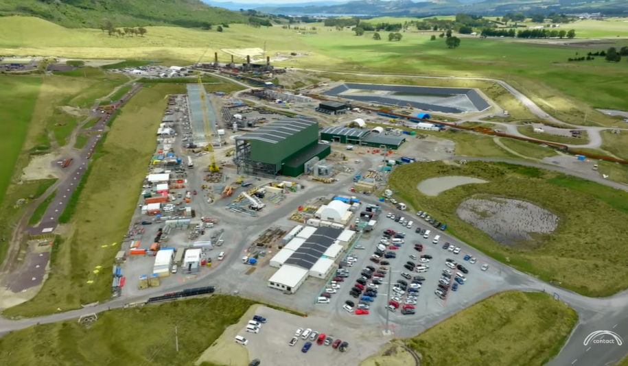 Contact Energy's Tauhara geothermal project, near Taupō.