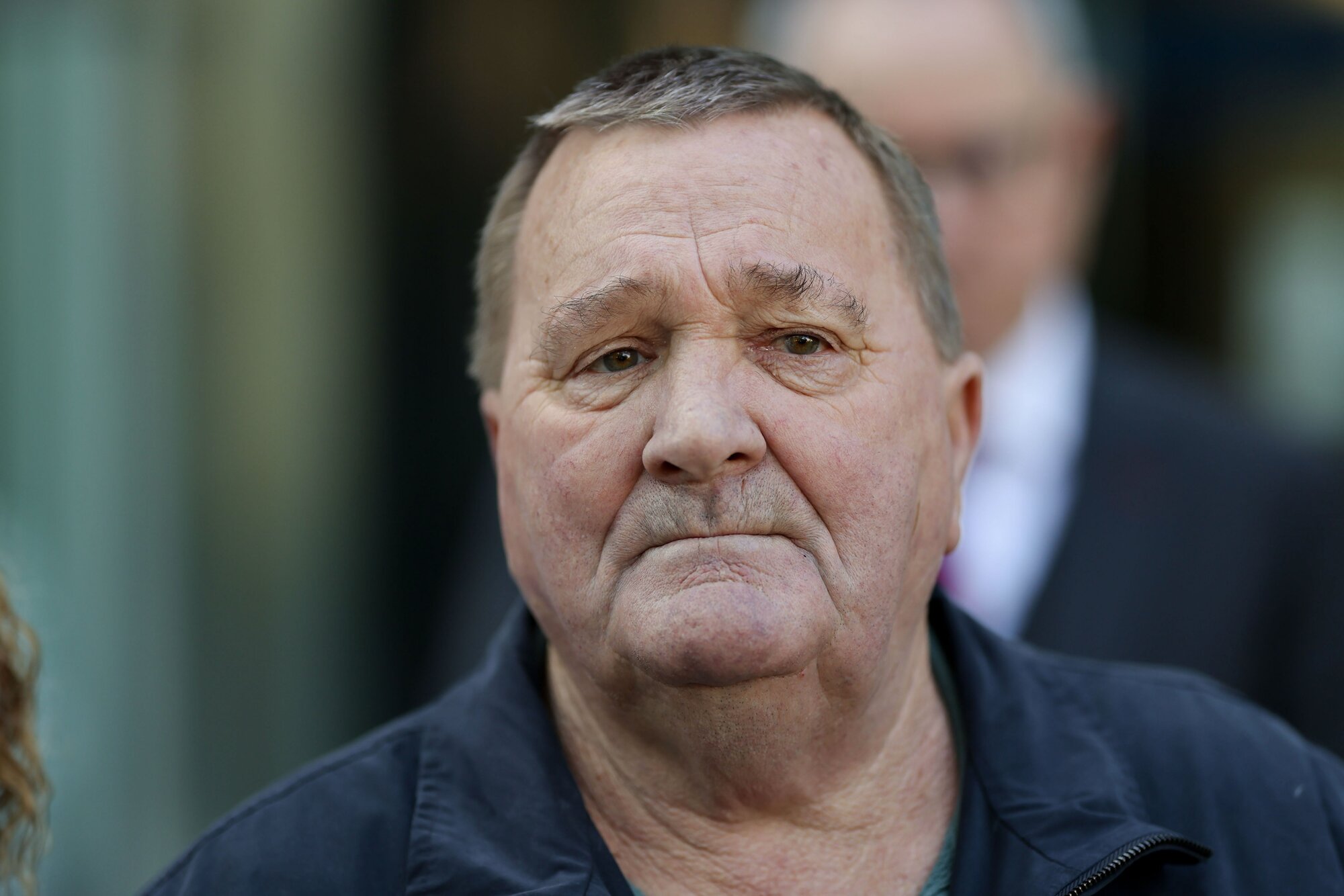 Malcolm Richards outside the Wellington High Court after filing for a judicial review of the Government's redress scheme. Photo / Marty Melville