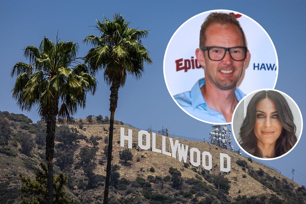 Fraud-accused Alex Breingan is now living in Los Angeles, in a house part-owned by his partner, Darci Penn. Photos / Getty, supplied, Linkedin screengrab