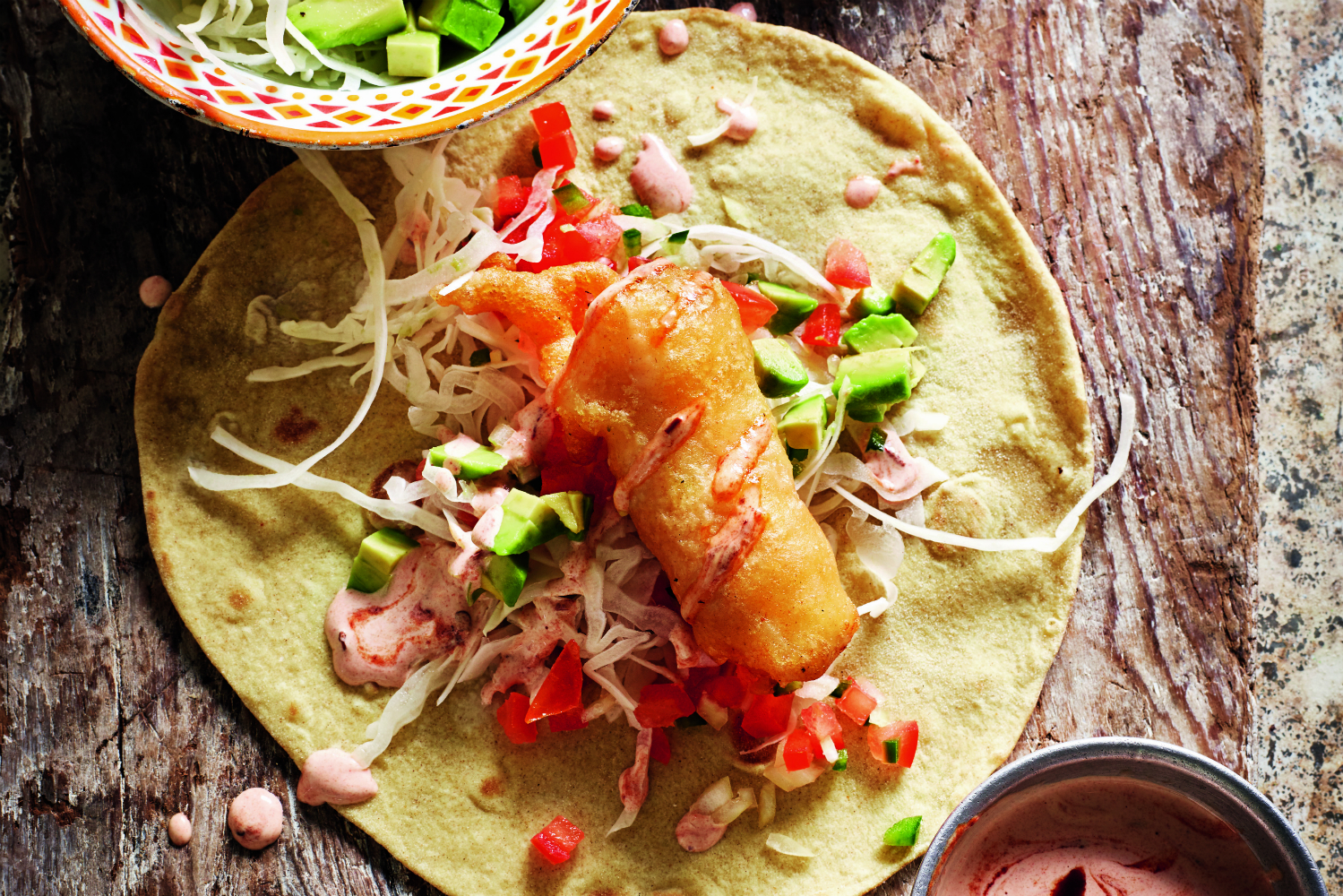 Rick Stein's Fried Fish Tacos. Photo / James Murphy