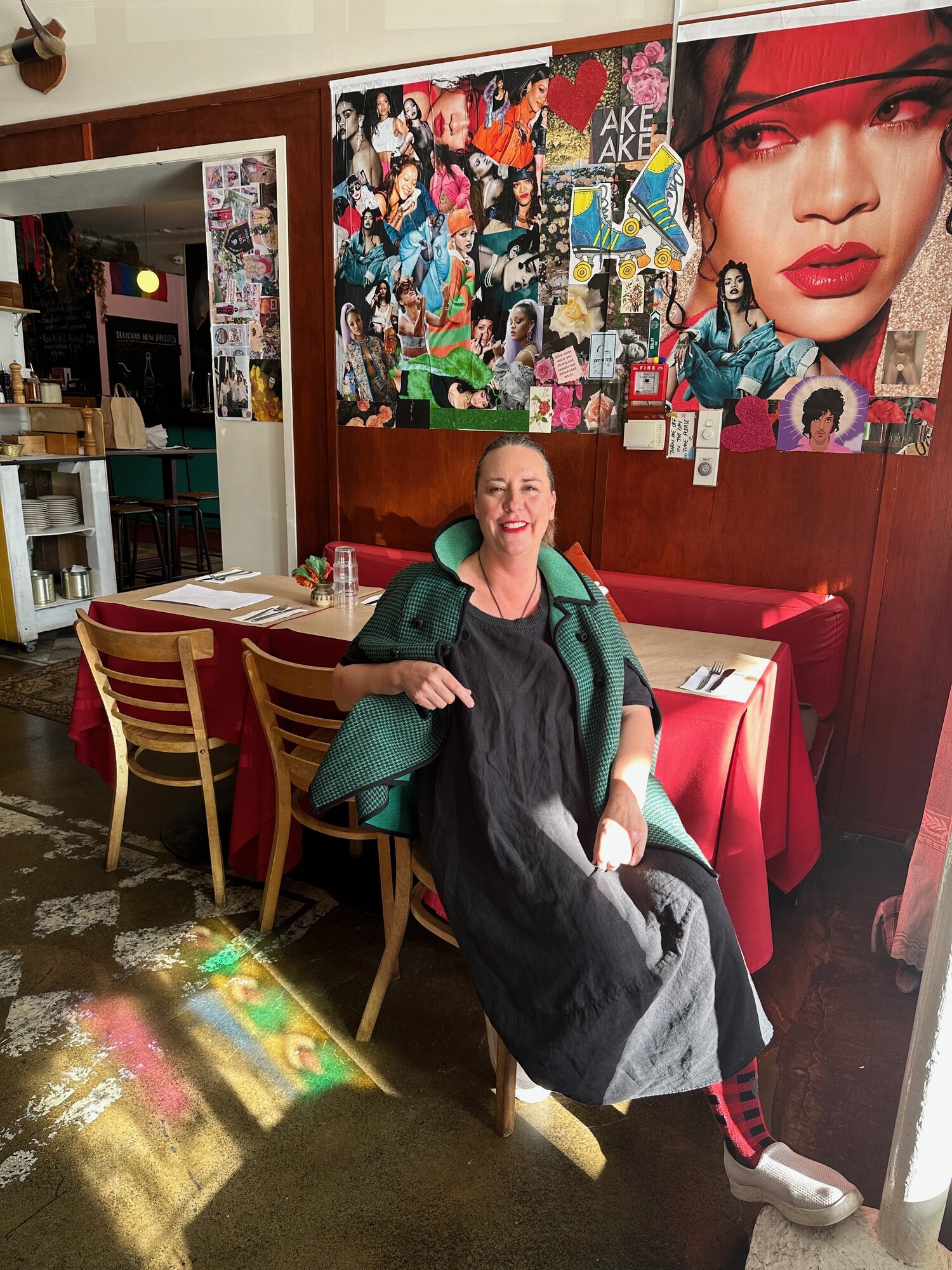 Renee Coulter, co-owner of Coco's Cantina on Karangahape Rd. Photo / Anna King Shahab