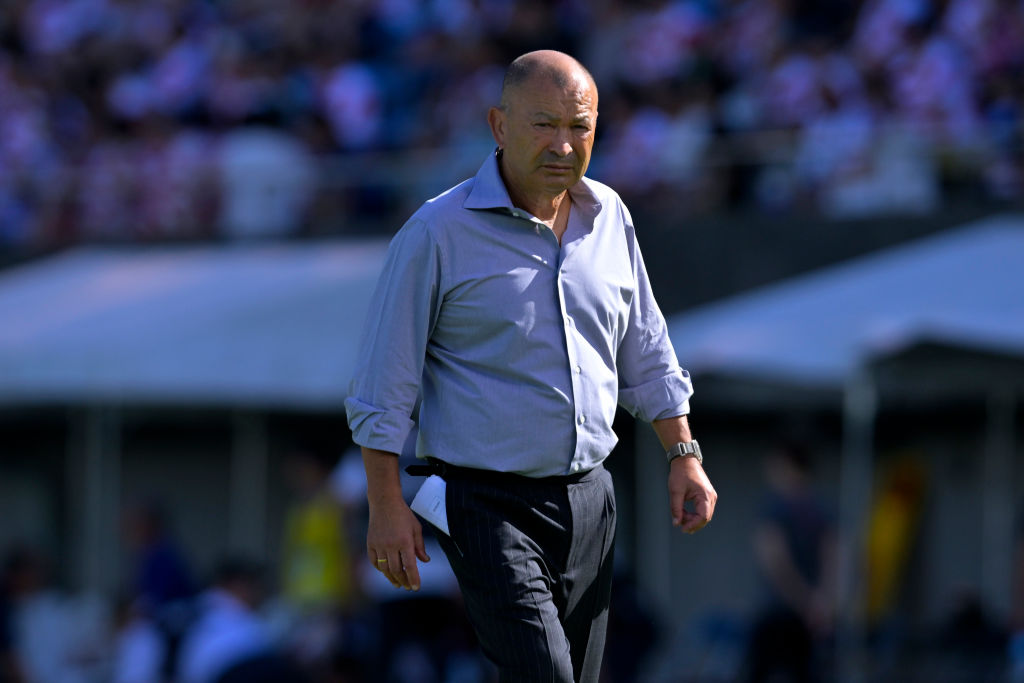 Head coach Eddie Jones of Japan faces old foes the All Blacks once again. Photo / Getty Images