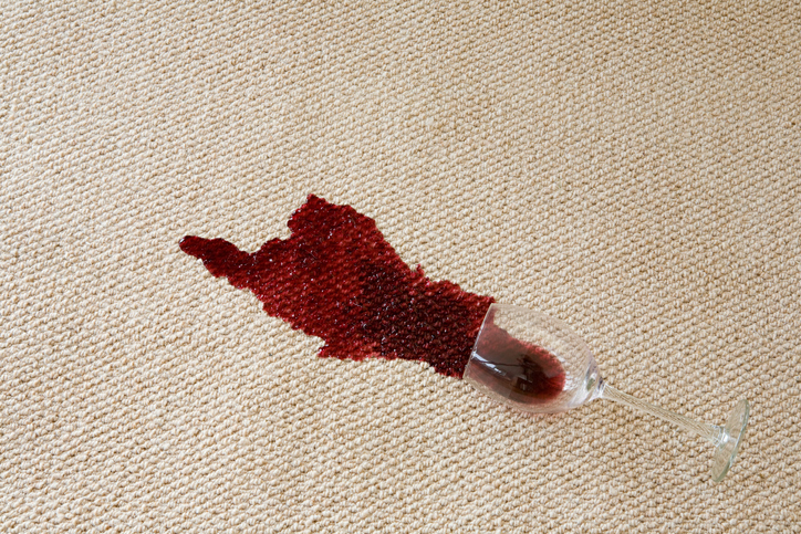From red wine to chocolate, here is how to remove them. Photo / Getty Images