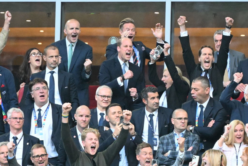 The Prince is both president of the FA and an avid fan of Aston Villa. Photo / Getty Images