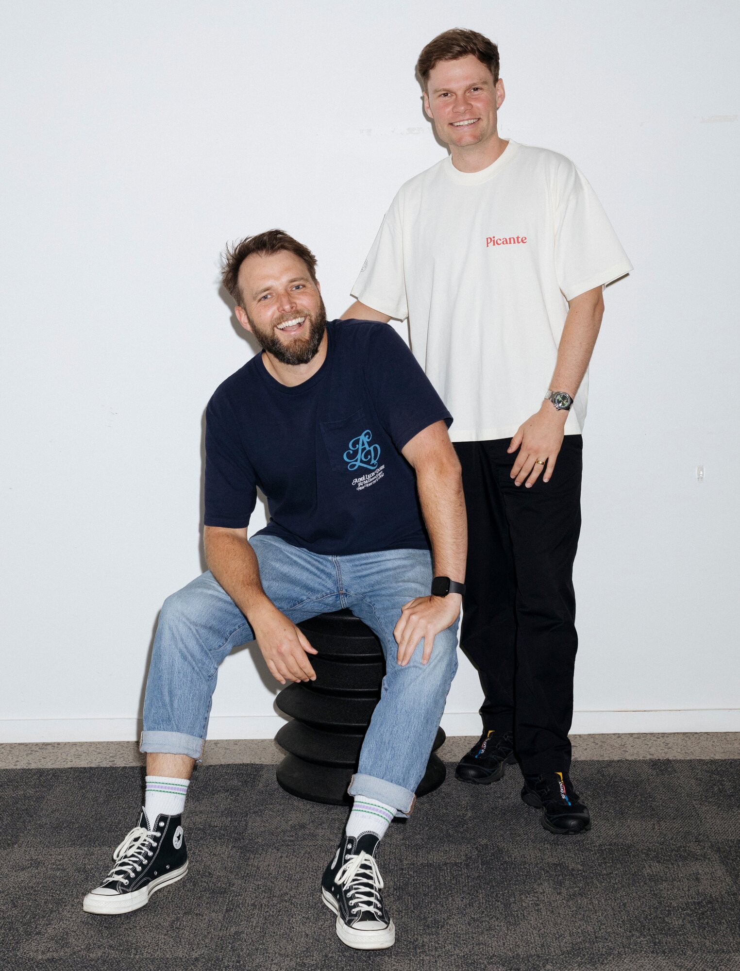 Archbold with cofounder Matthew Herbert. Photo / Supplied