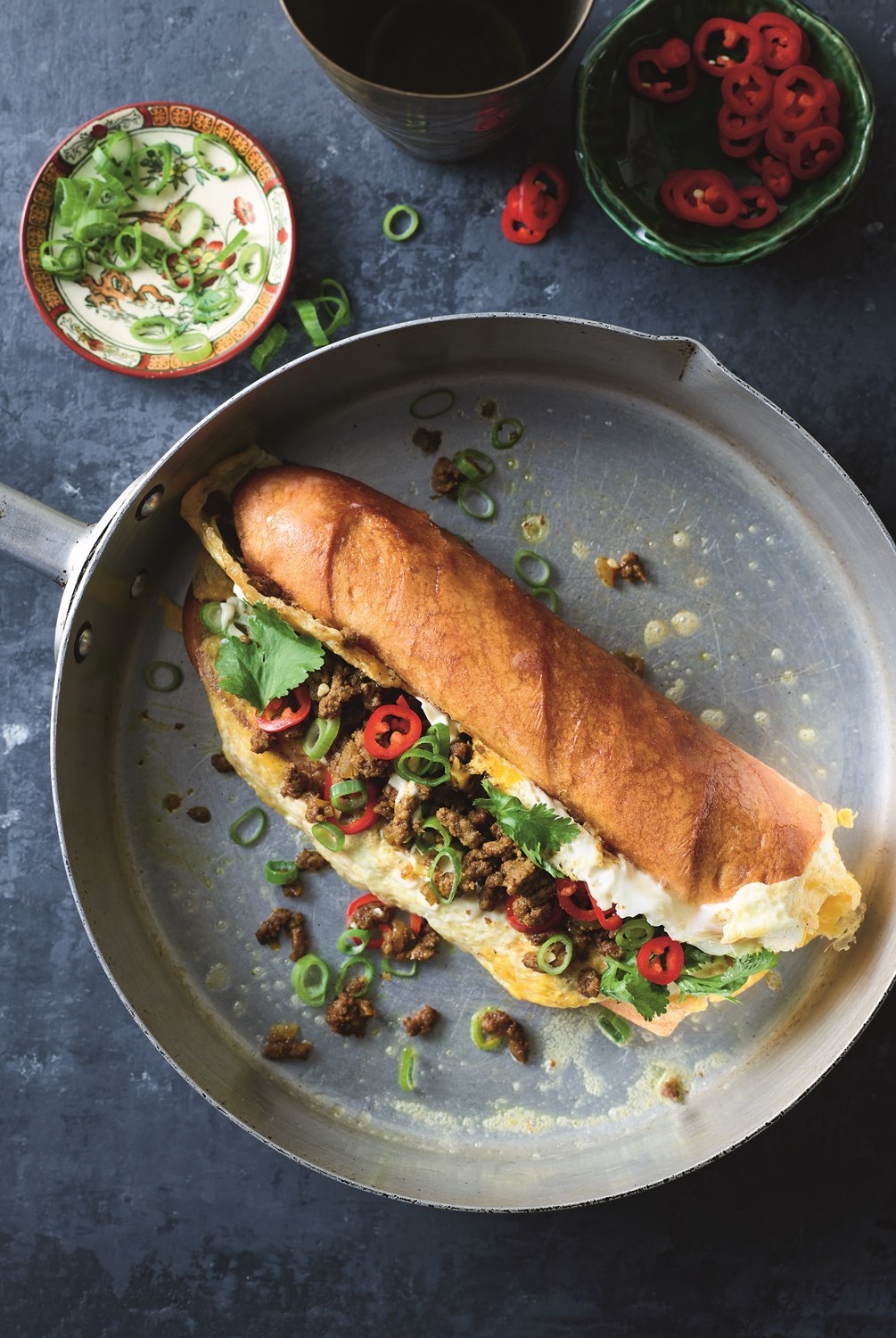The dish Roti john finds its origins in Singapore, acknowledging the city's melting pot of culture. Photo / Mark Roper
