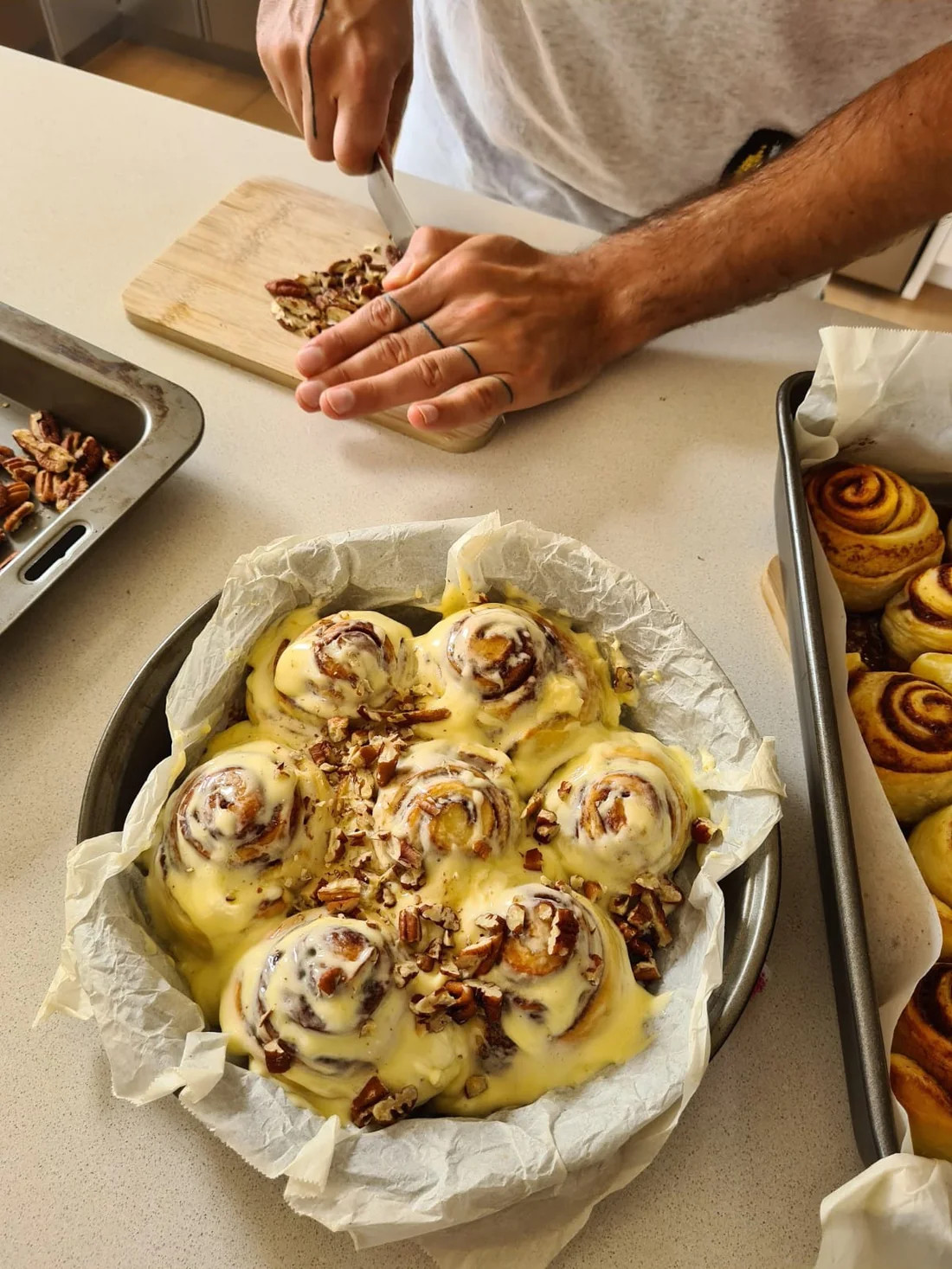 Hill House Cafe is known for having the best cinnamon buns in Auckland. Photo / Hill House