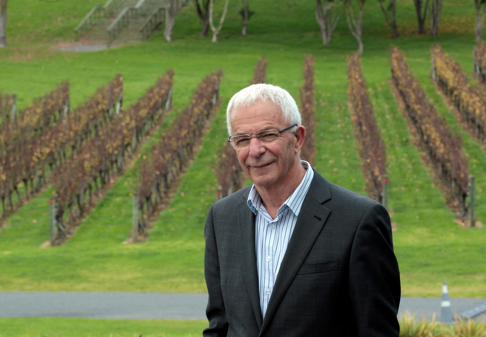 Sir George Fistonich founded Villa Maria Estate winery in 1961. Photo / Brett Phibbs