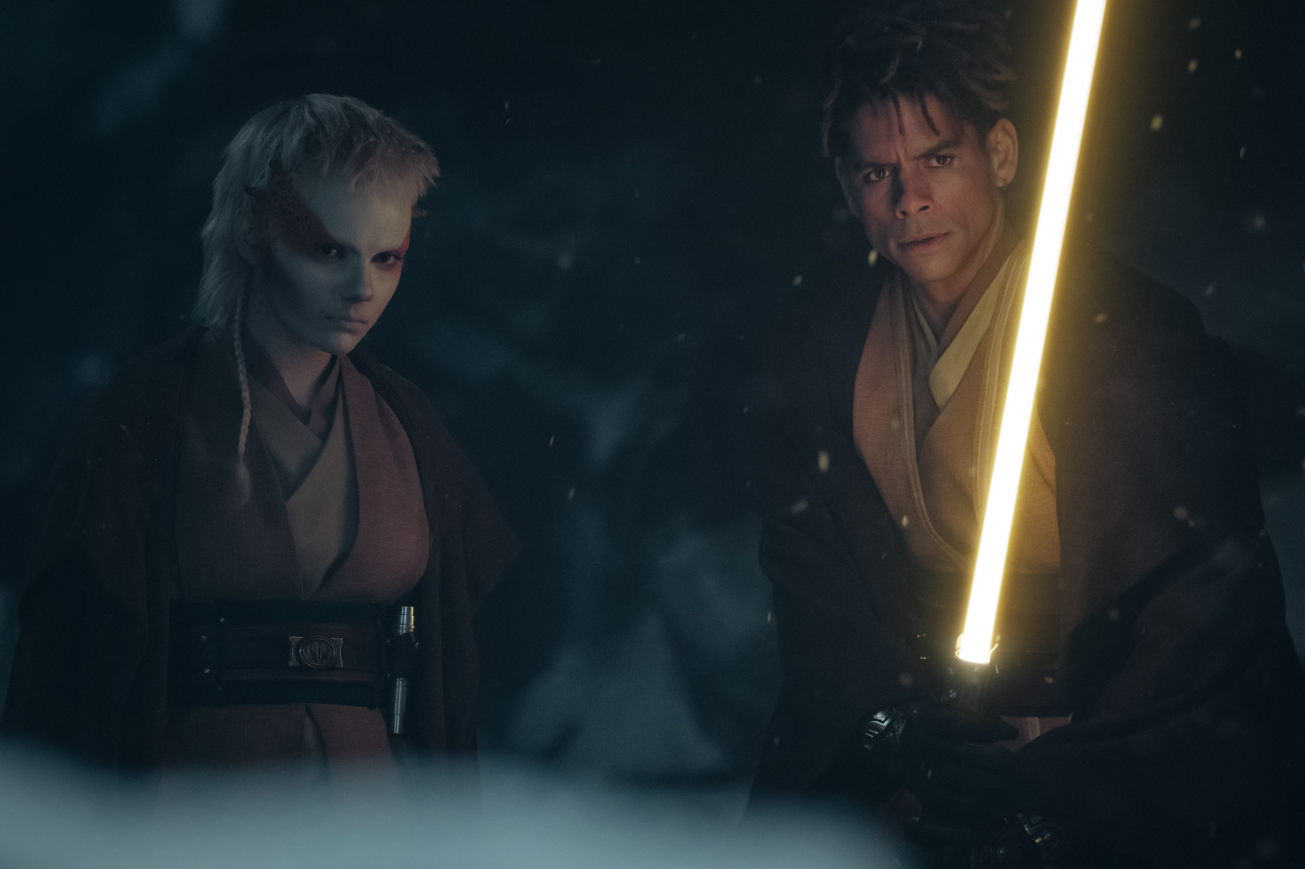 The Acolyte explores classic the Star Wars theme of moral struggle. Photo / Lucasfilm Ltd