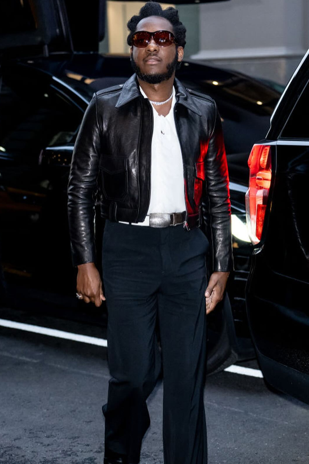 Leon Bridges attends New York Fashion Week. Photo / @leonbridges
